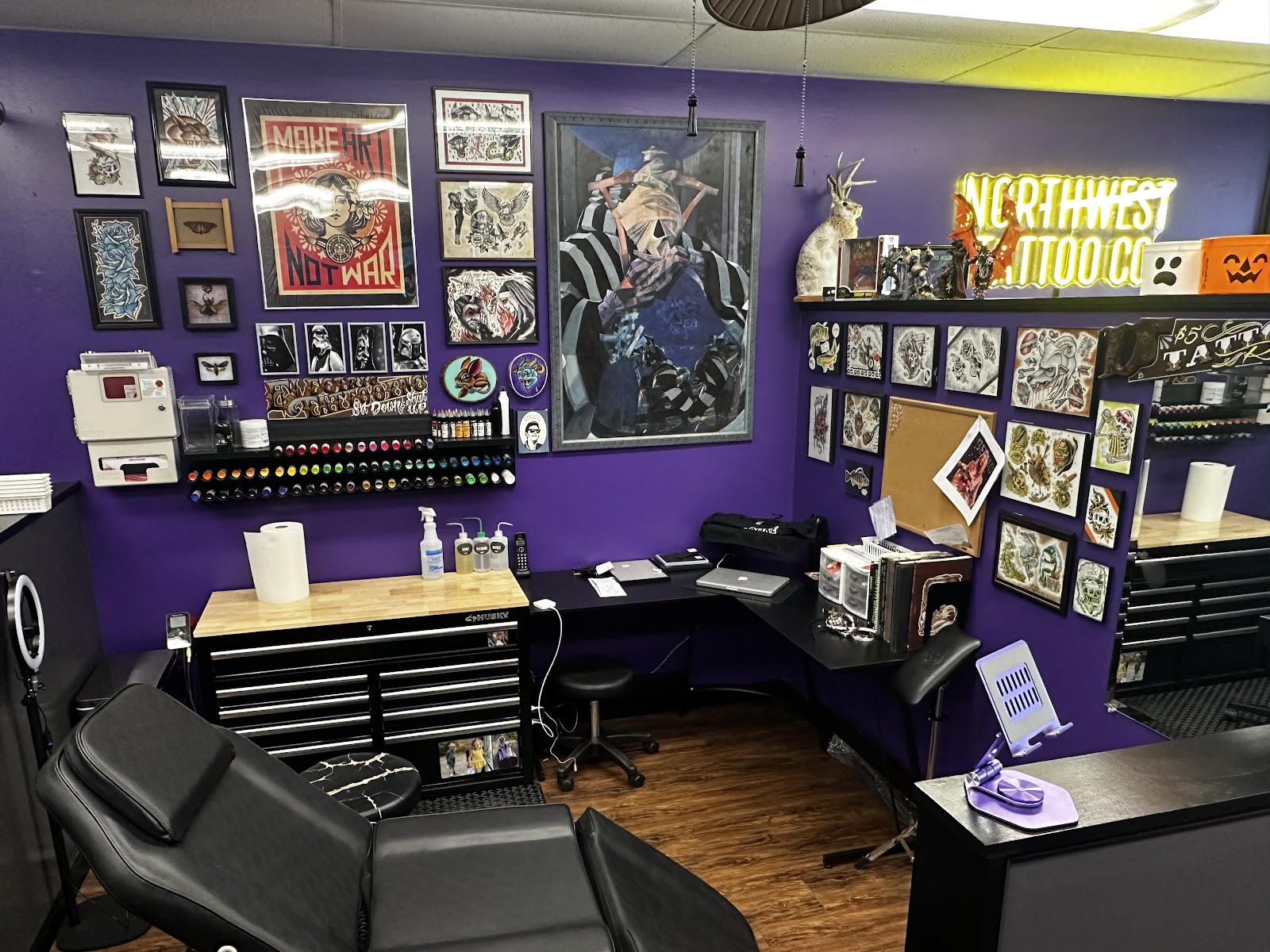 Northwest Tattoo Company tattoo parlor in Hartford, CT