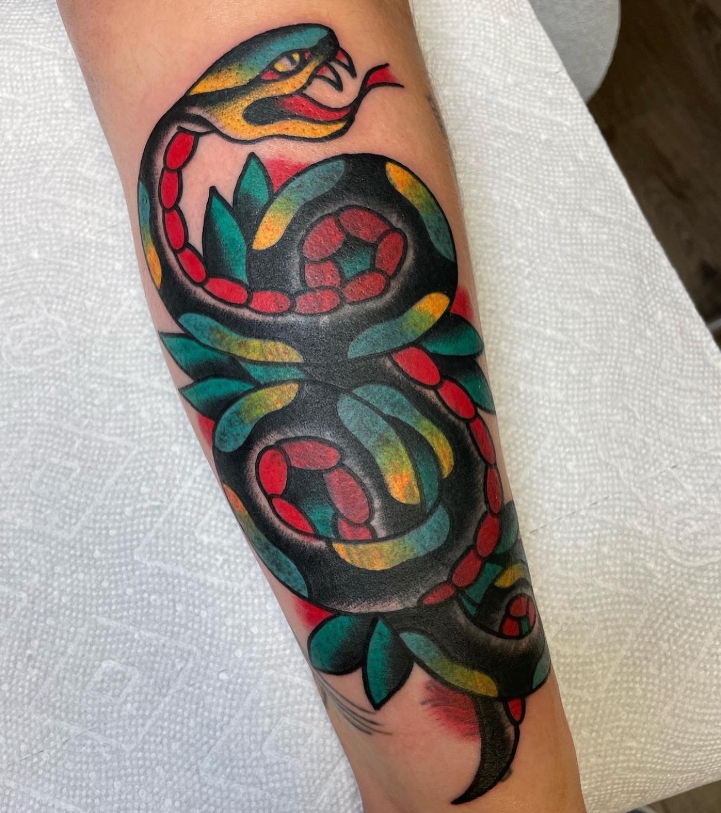 Flying Tiger Tattoo tattoo work — photo 2