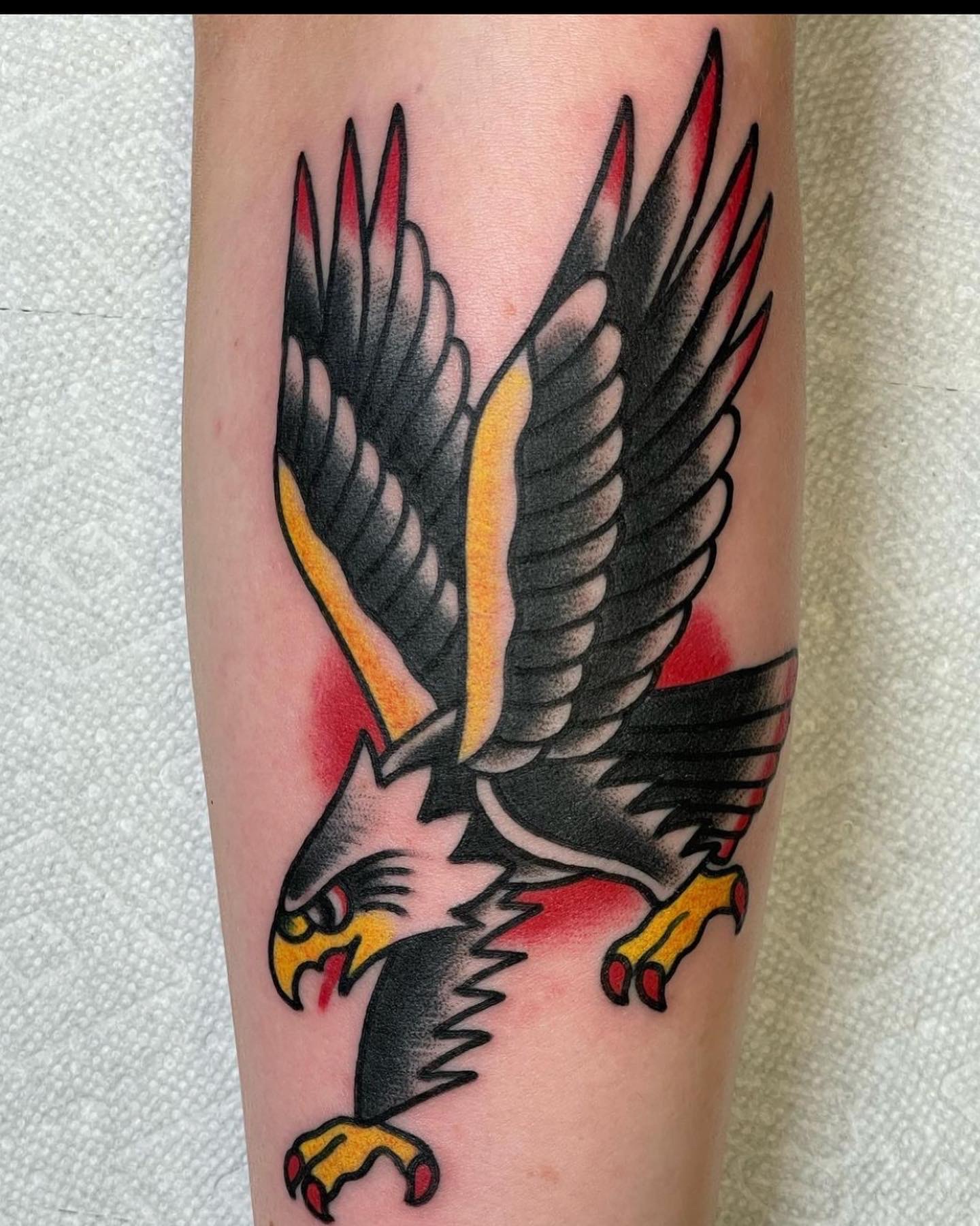Flying Tiger Tattoo tattoo work — photo 3