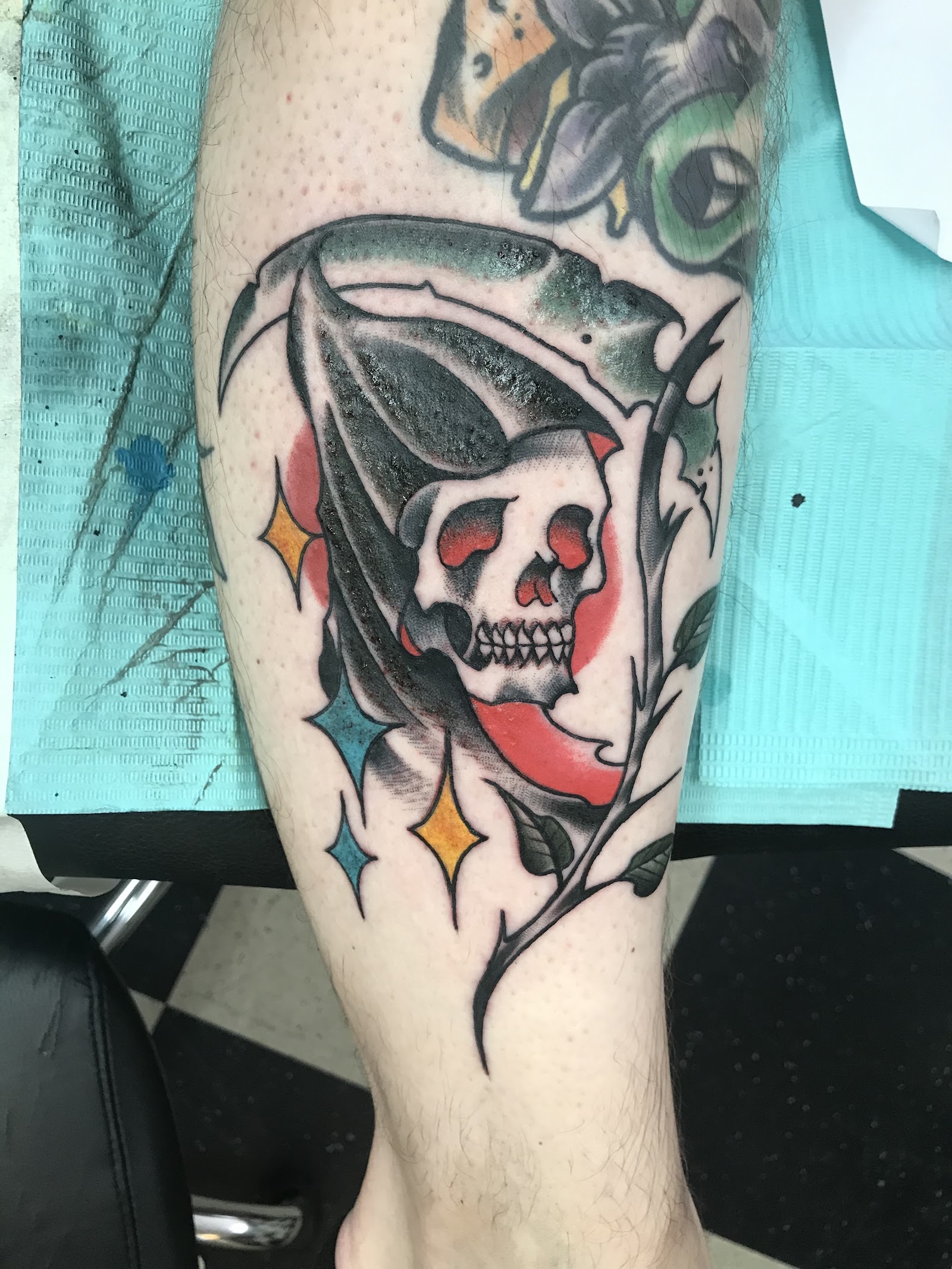 Flying Squid Tattoo tattoo work — photo 2