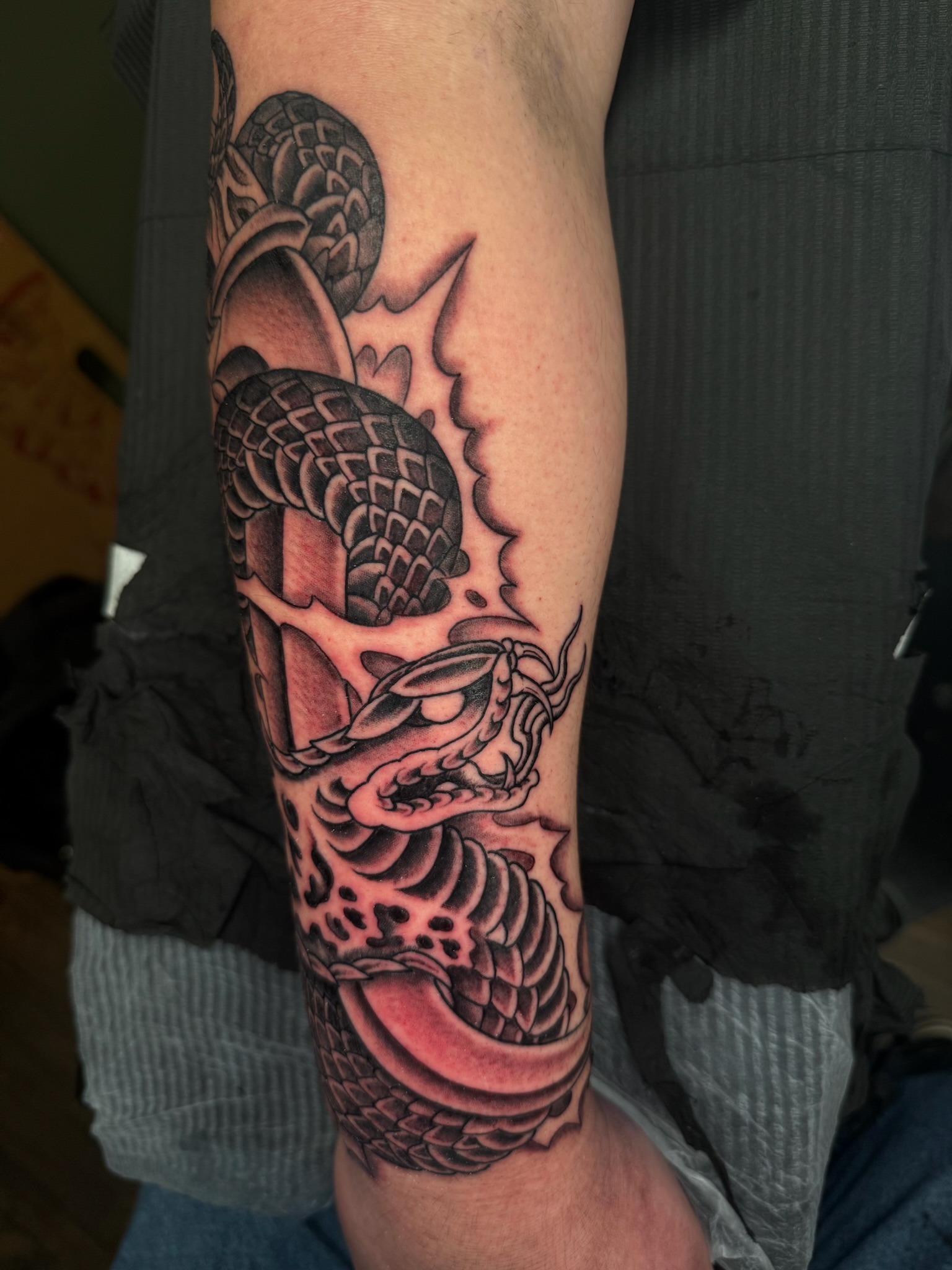 Painstaking Art Tattoo Shop & Piercing tattoo work — photo 3