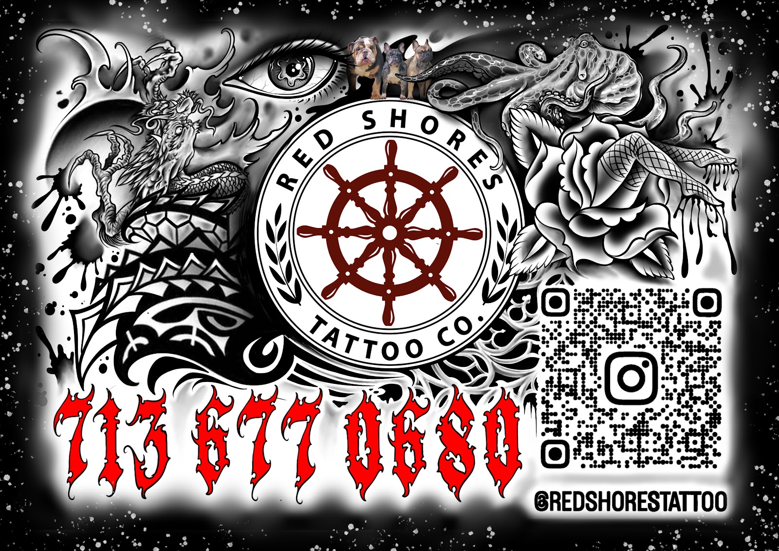 Red Shores Tattoo Co. tattoo parlor in Houston, TX