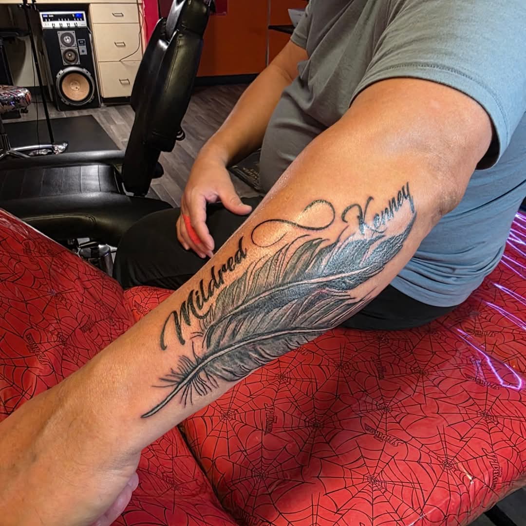Pushininkinc tattoo work — photo 2