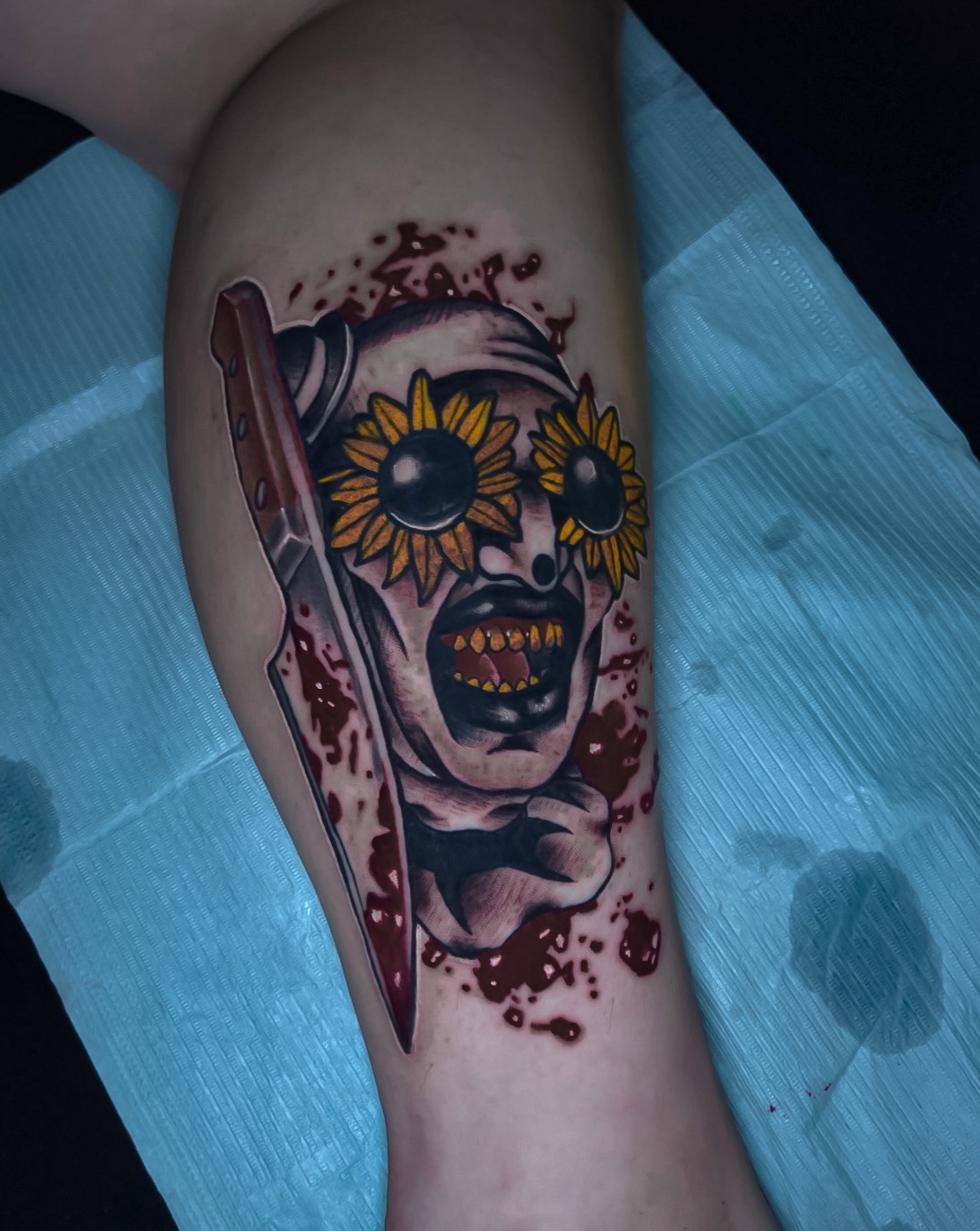 Cloak and dagger tattoo and fine arts gallery tattoo work — photo 3