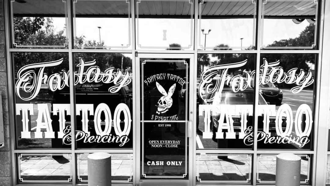 Fantasy Tattoo and Piercing tattoo parlor in Orange Park, FL