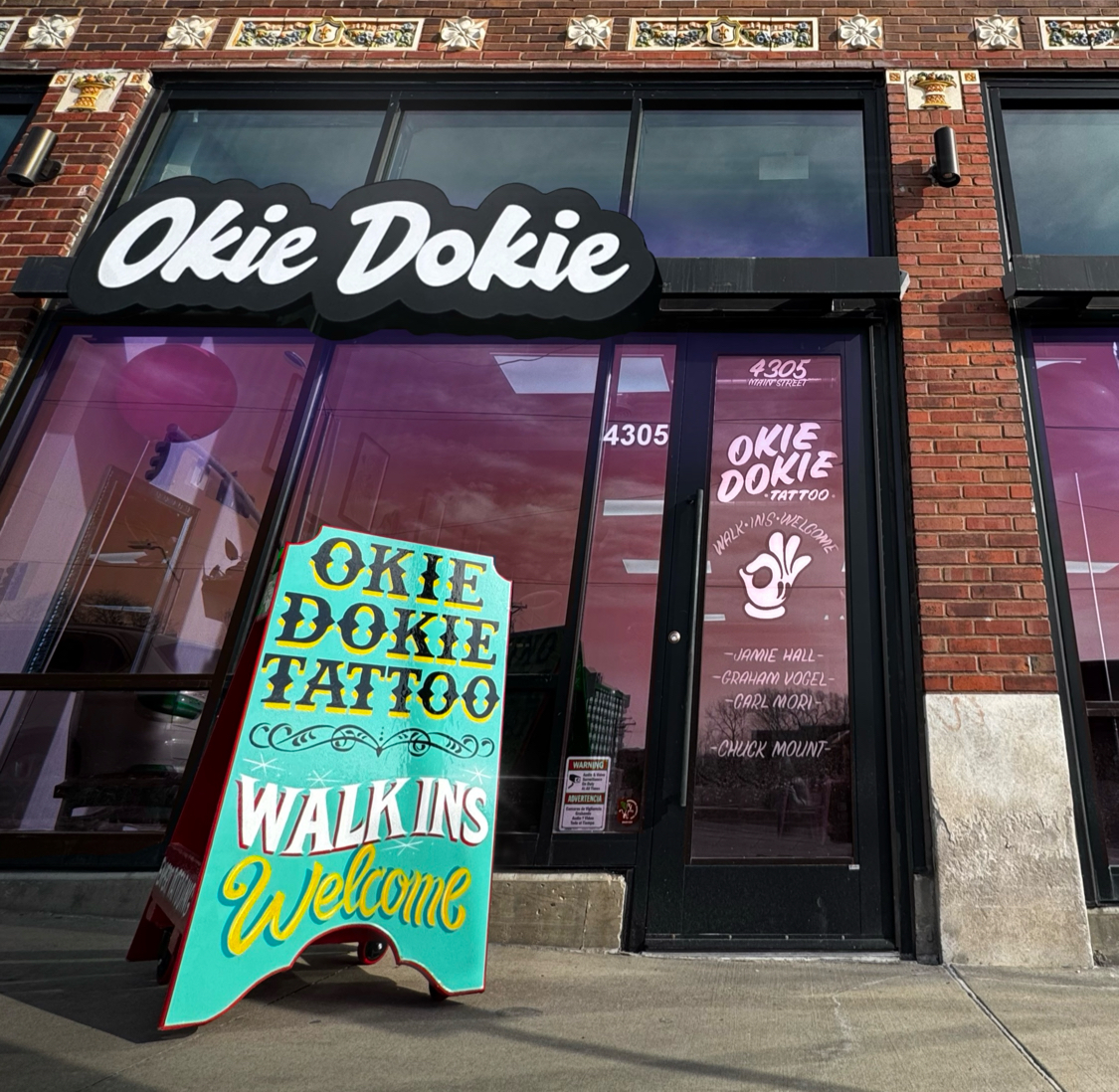 Okie Dokie Tattoo tattoo parlor in Kansas City, MO