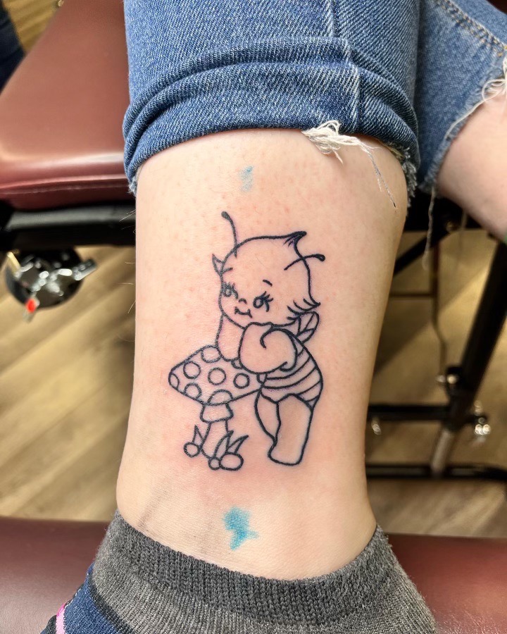 Gold Tattoo tattoo work — photo 3