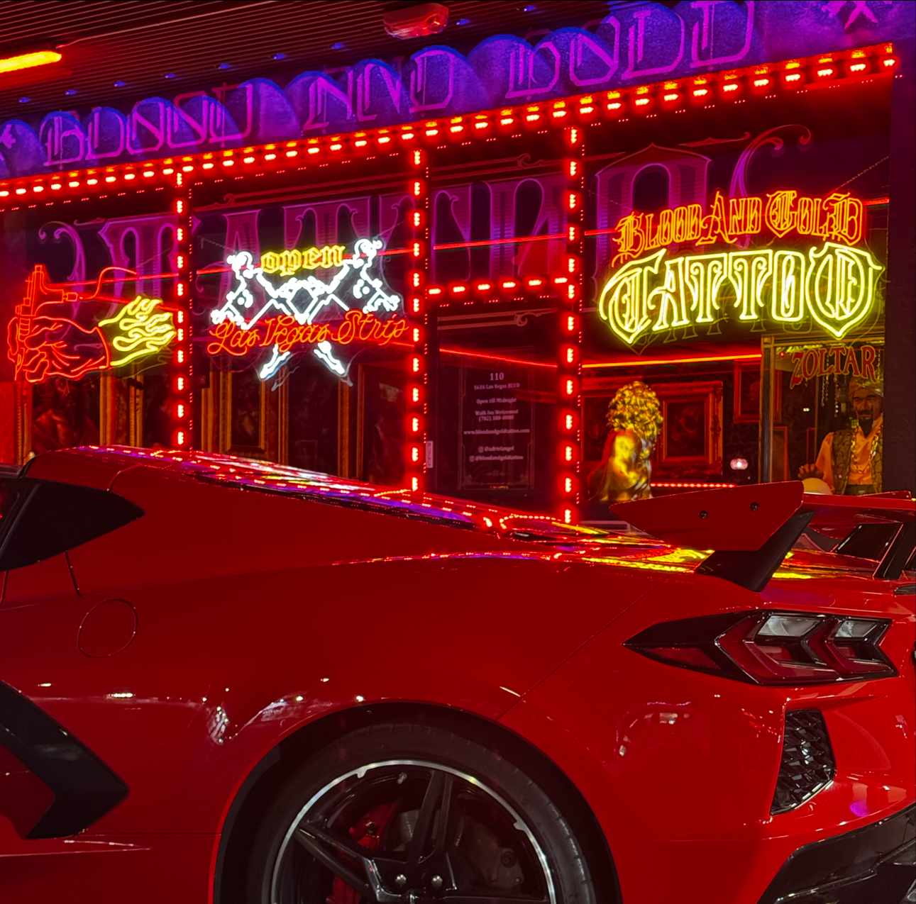 Blood and Gold Tattoo Shop tattoo parlor in Las Vegas, NV