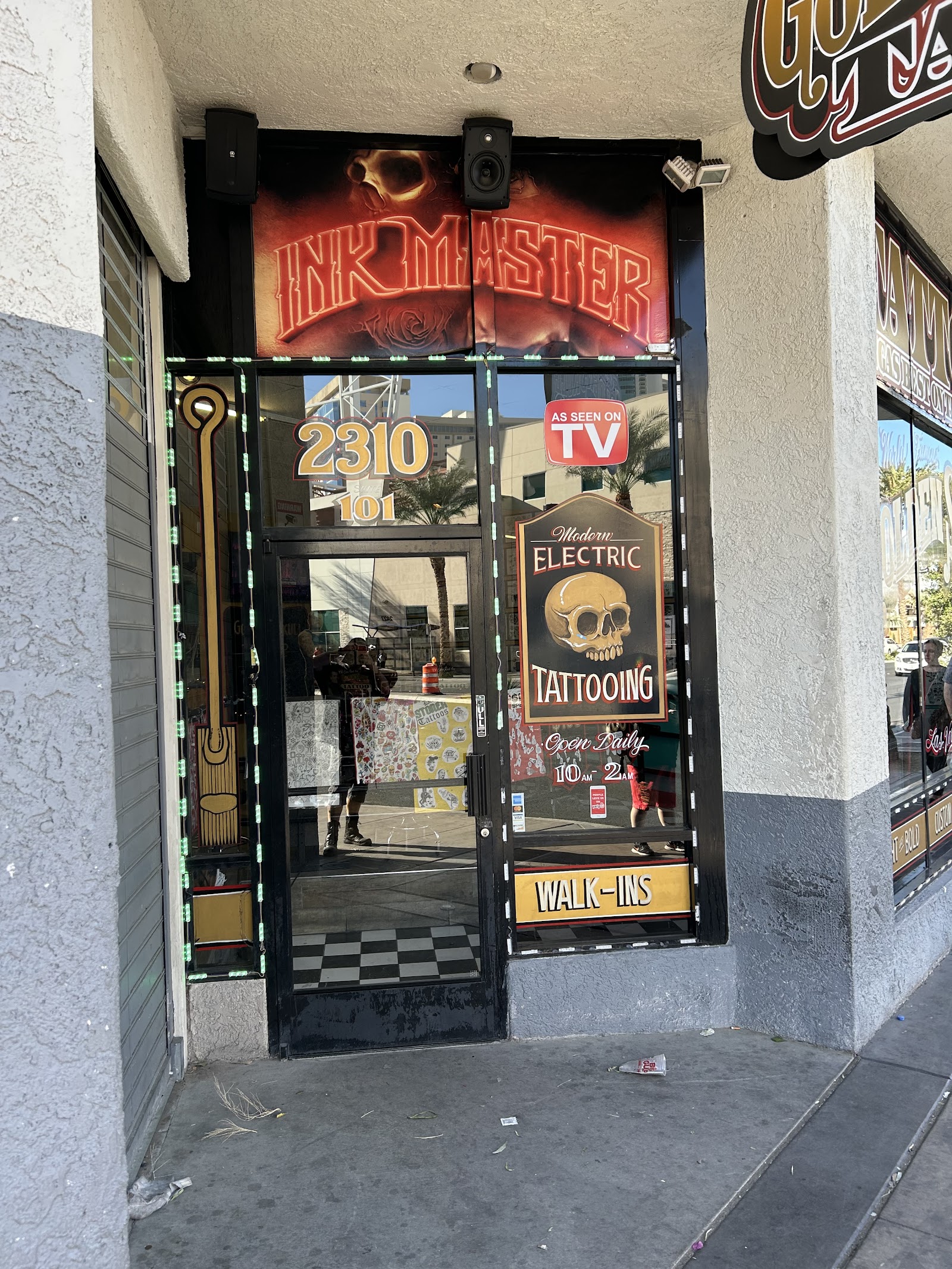 Cleen Rock One's Golden Skull Tattoo tattoo work — photo 2