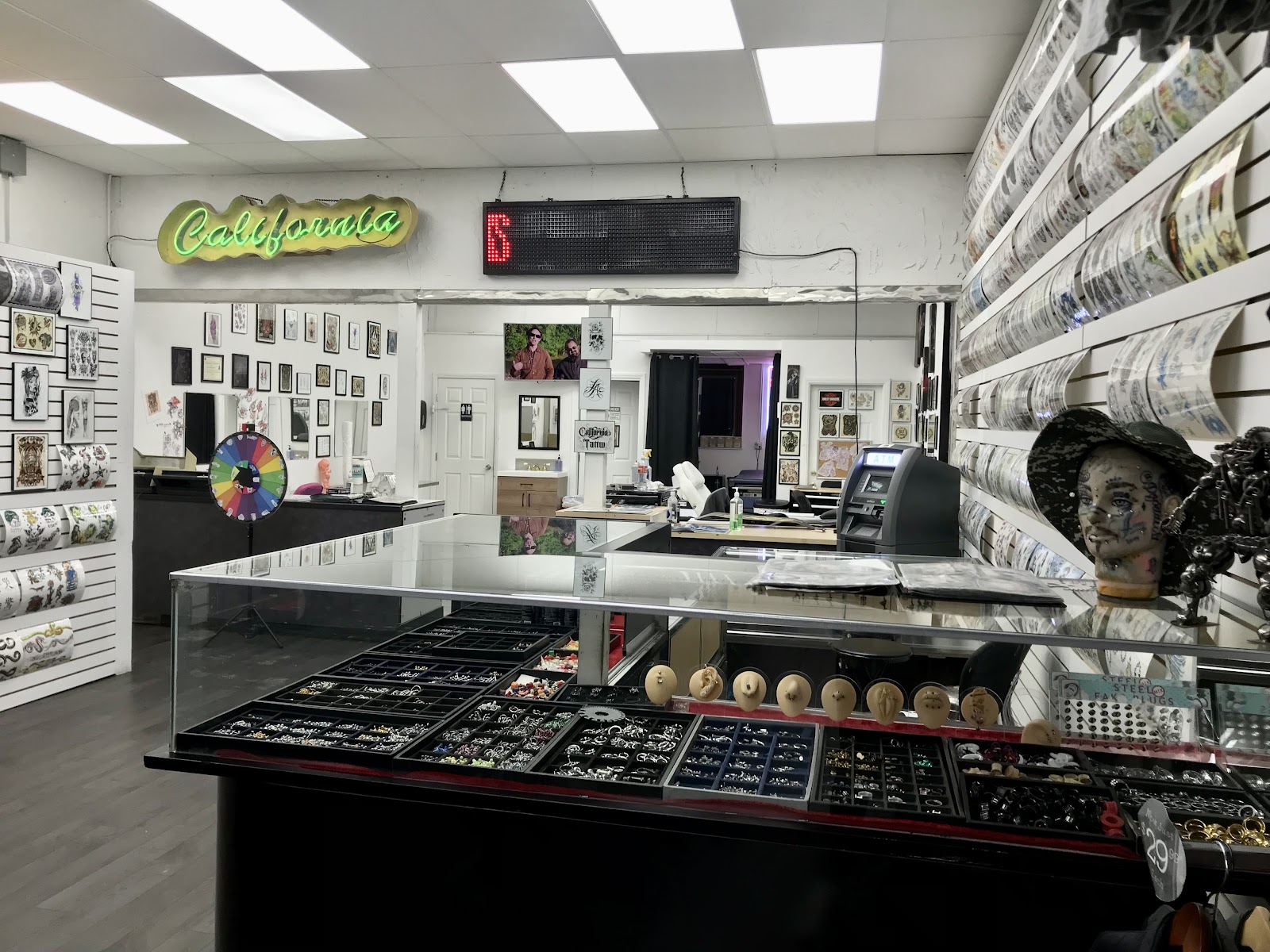 CA tattoo shop tattoo work — photo 3