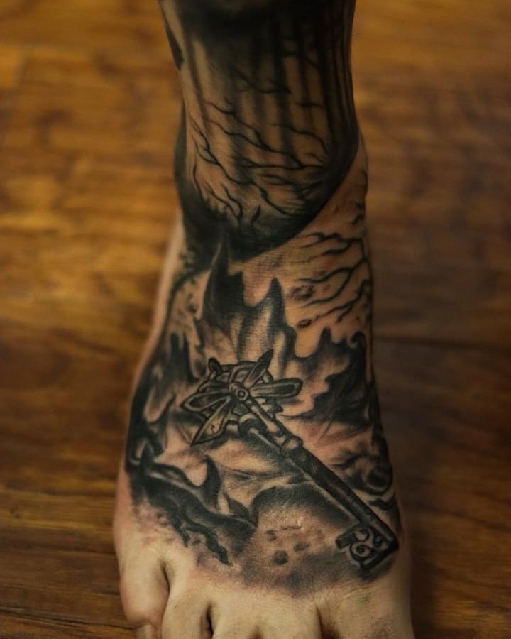 Donald Purvis professional tattooing tattoo work — photo 3
