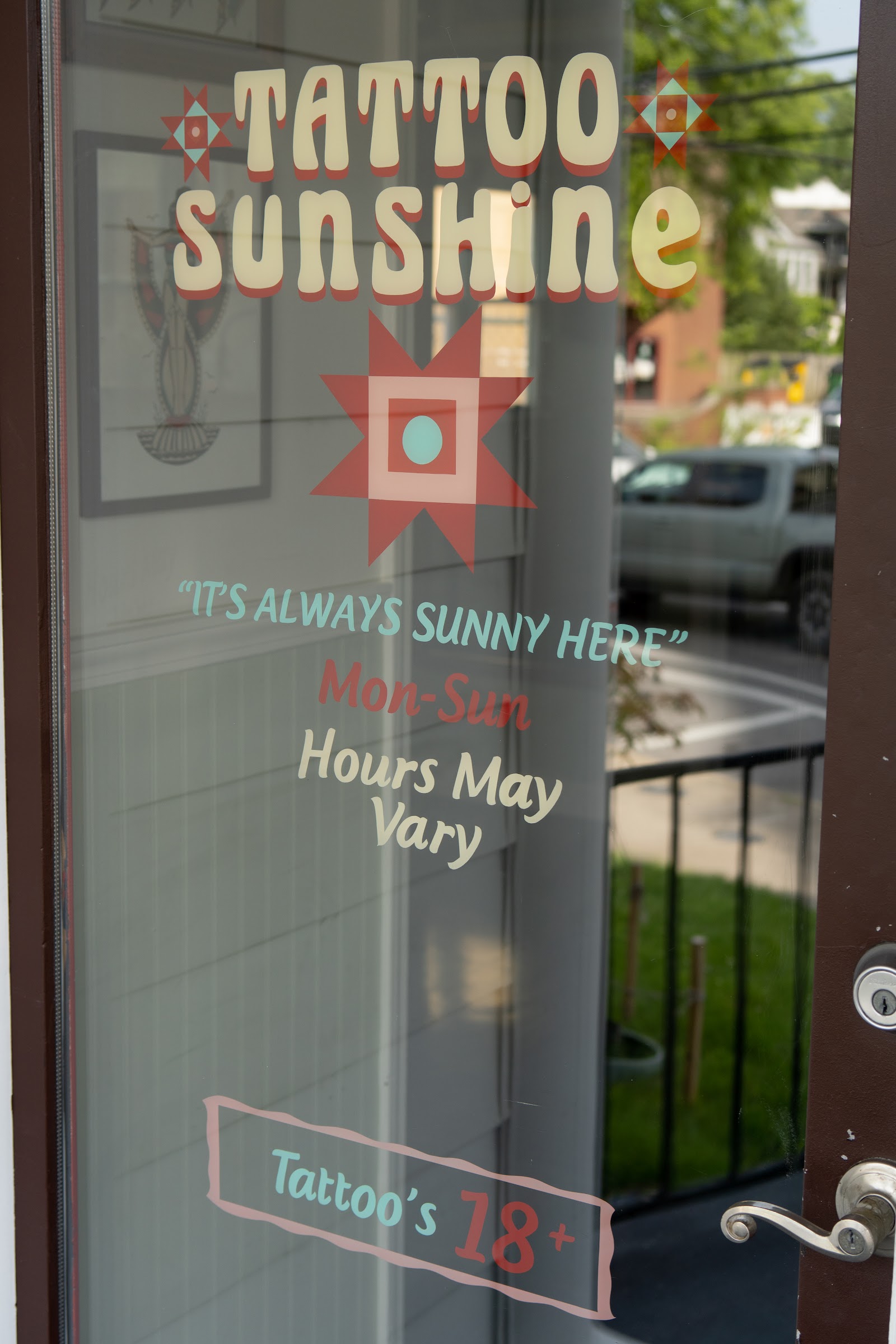Tattoo Sunshine tattoo parlor in Louisville, KY
