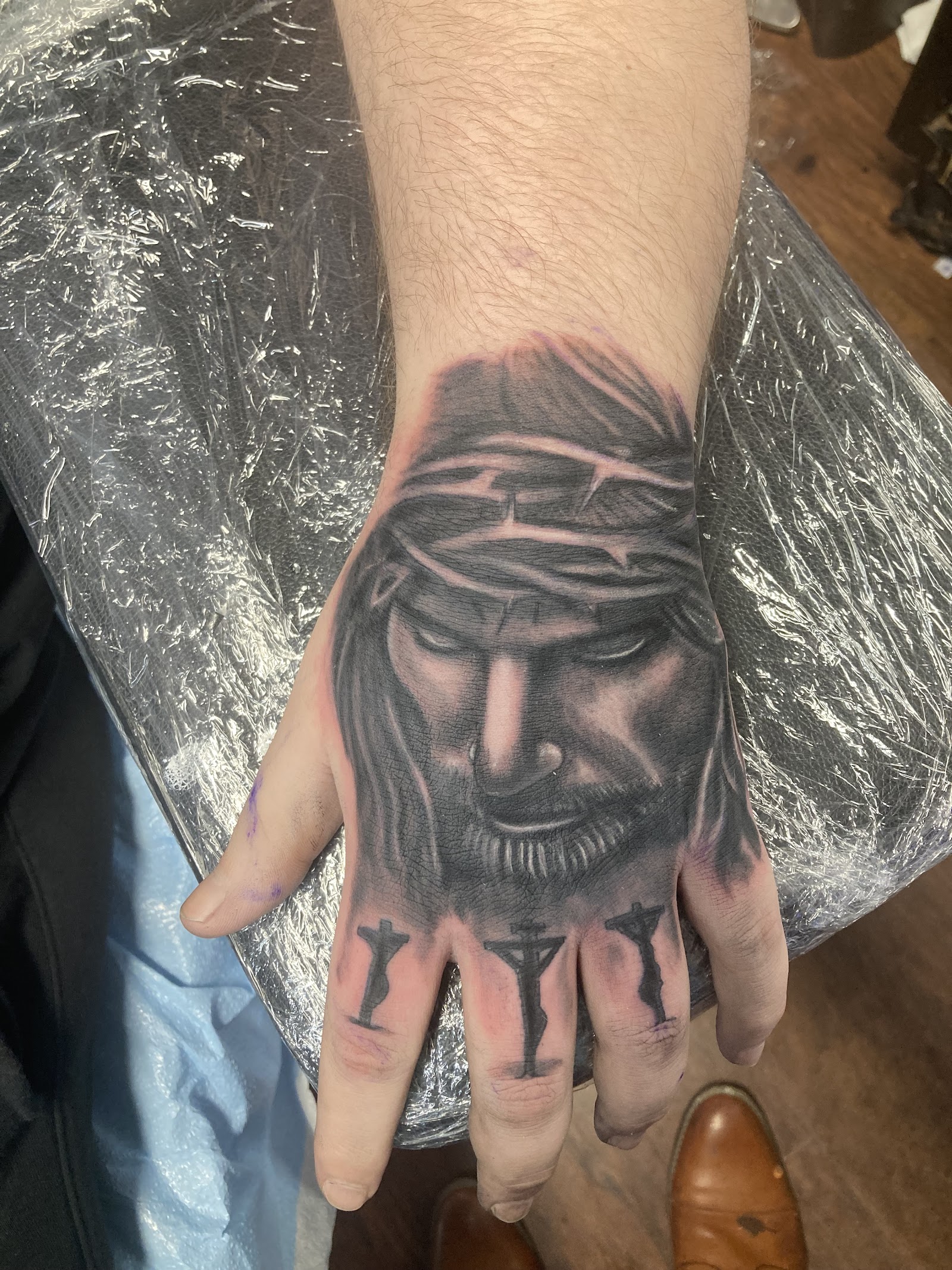 Planet Tattooine tattoo work — photo 3