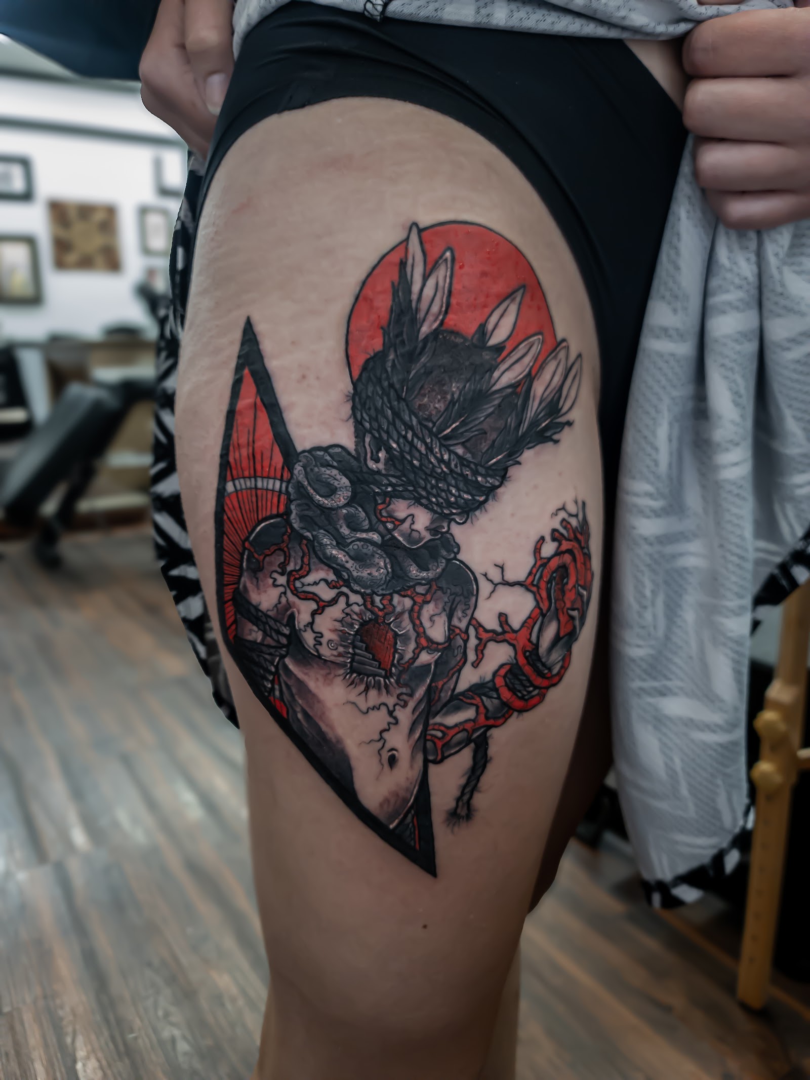 The Gilded Dagger Tattoo tattoo work — photo 3
