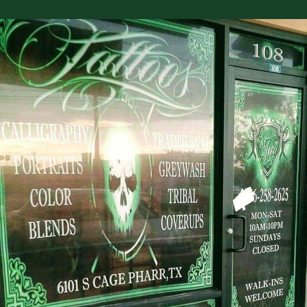 Get Inked tattoo parlor in San Juan, TX