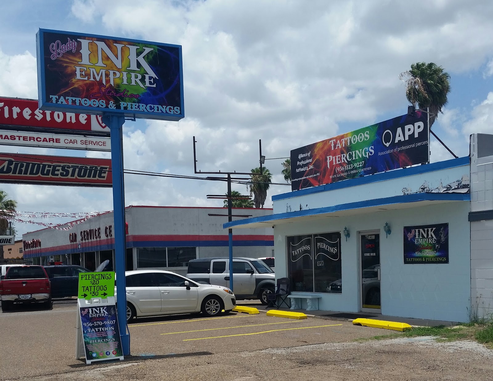 LADY INK EMPIRE TATTOO & PIERCING STUDIO tattoo parlor in McAllen, TX