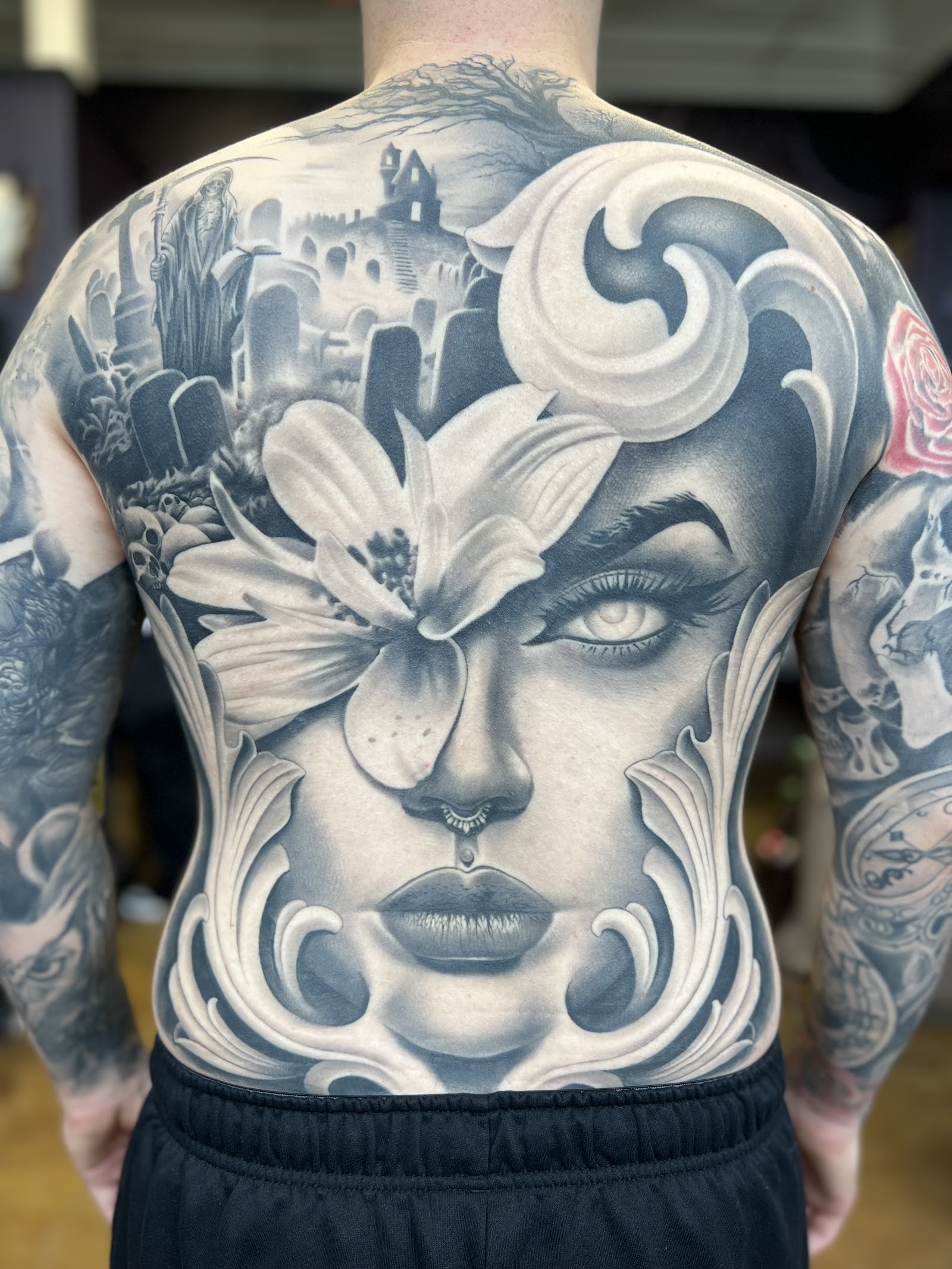 The Ink Elephant tattoo parlor in McAllen, TX