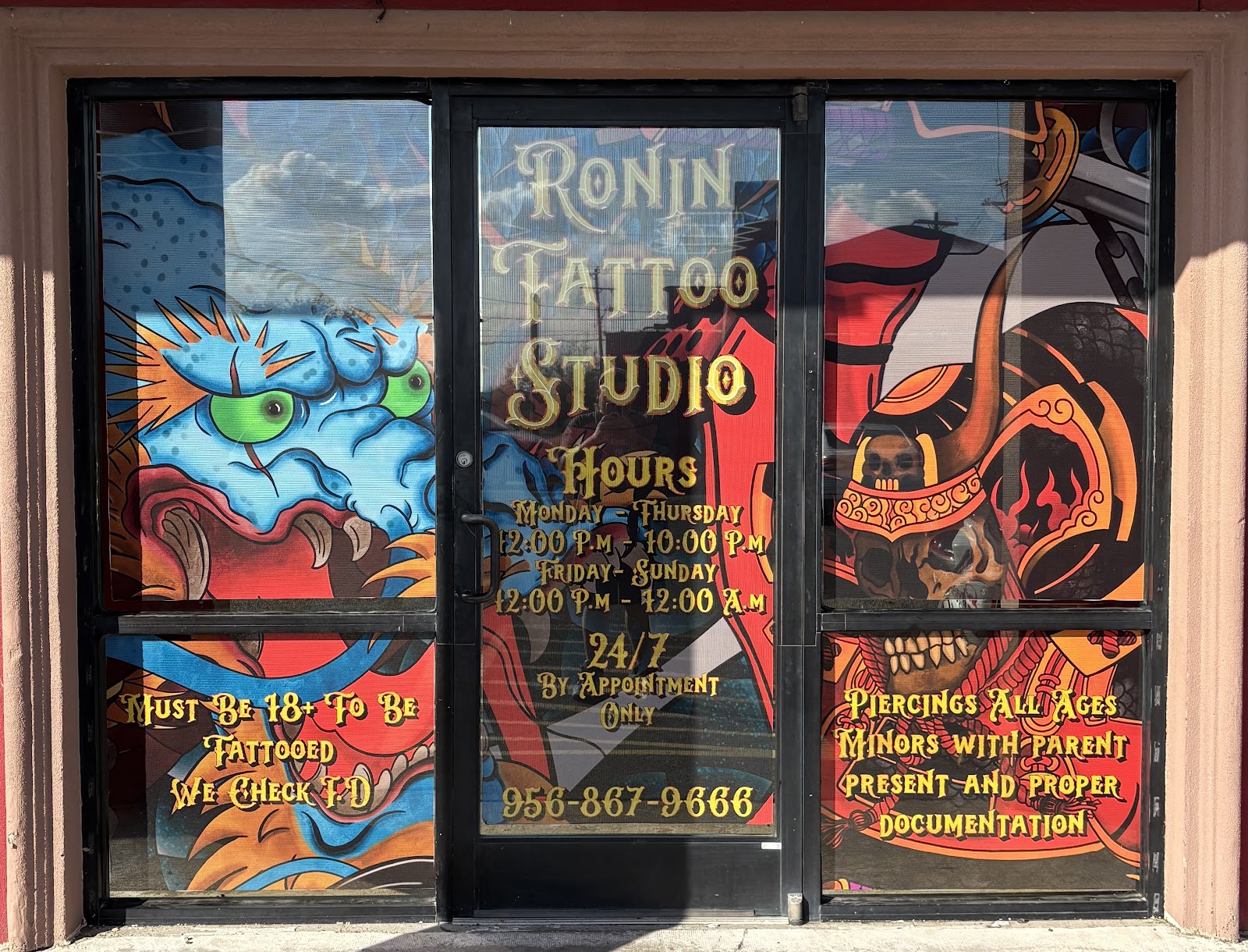 Ronin Tattoo Studio tattoo parlor in Edinburg, TX