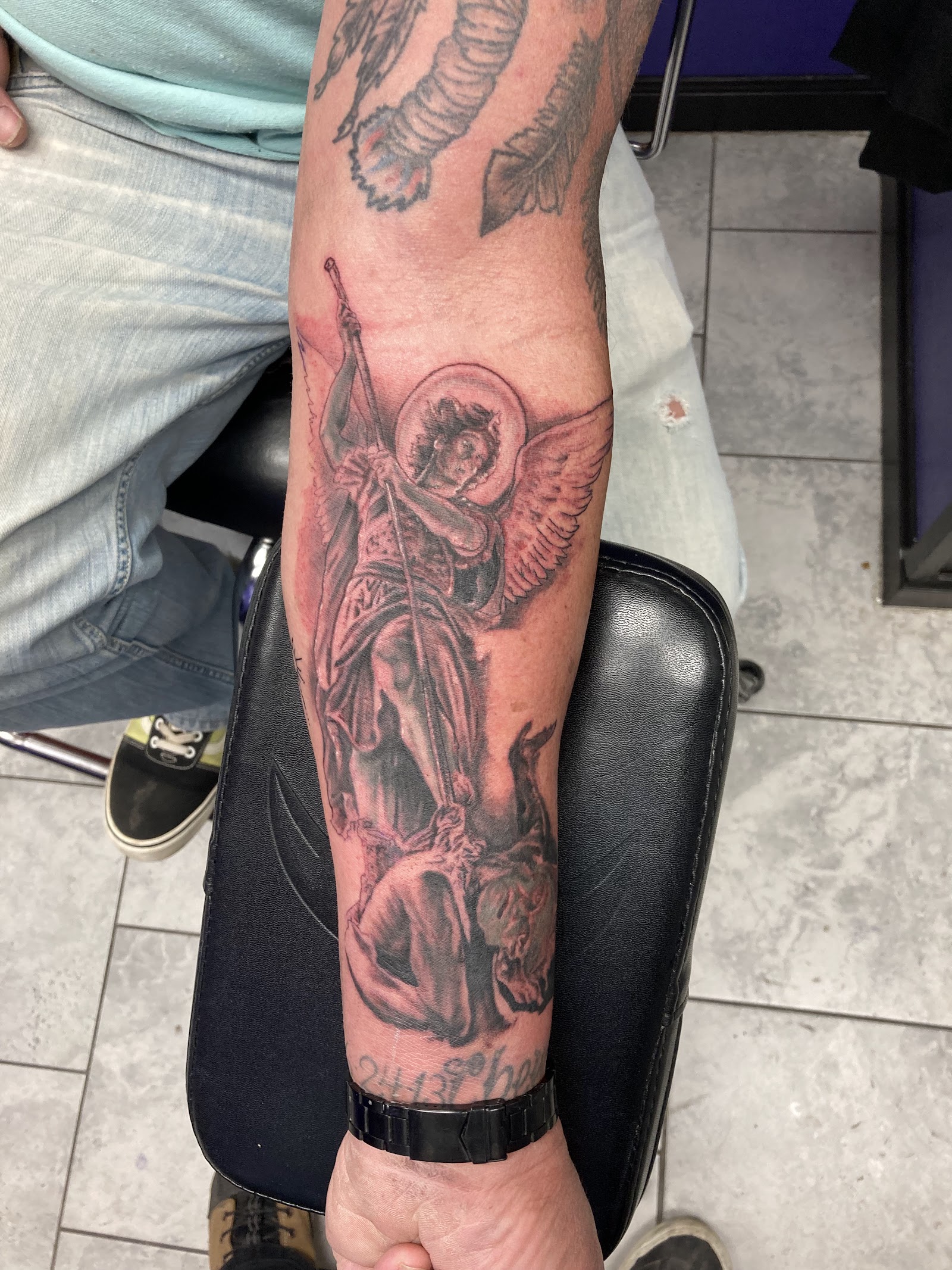 Panthers Tattoo Emporium tattoo work — photo 3