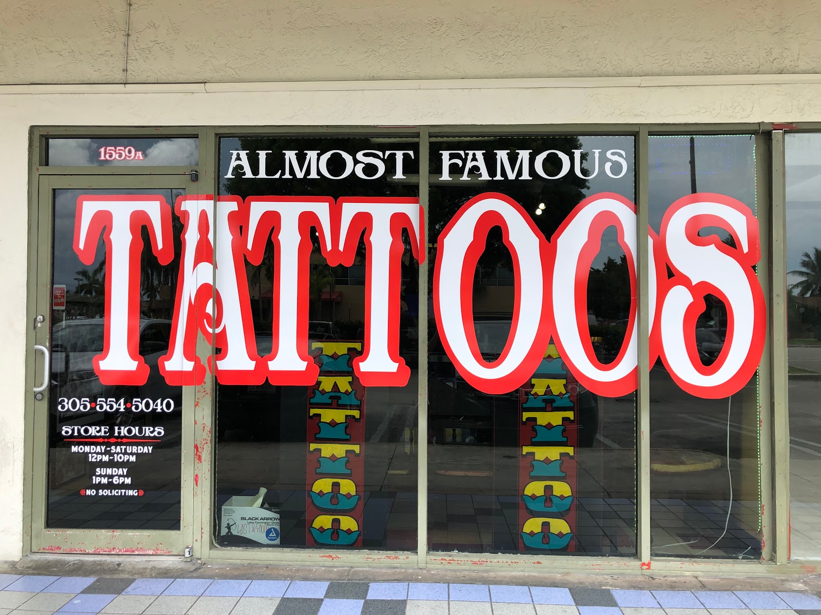 Almost Famous Tattoo Parlour tattoo work — photo 3