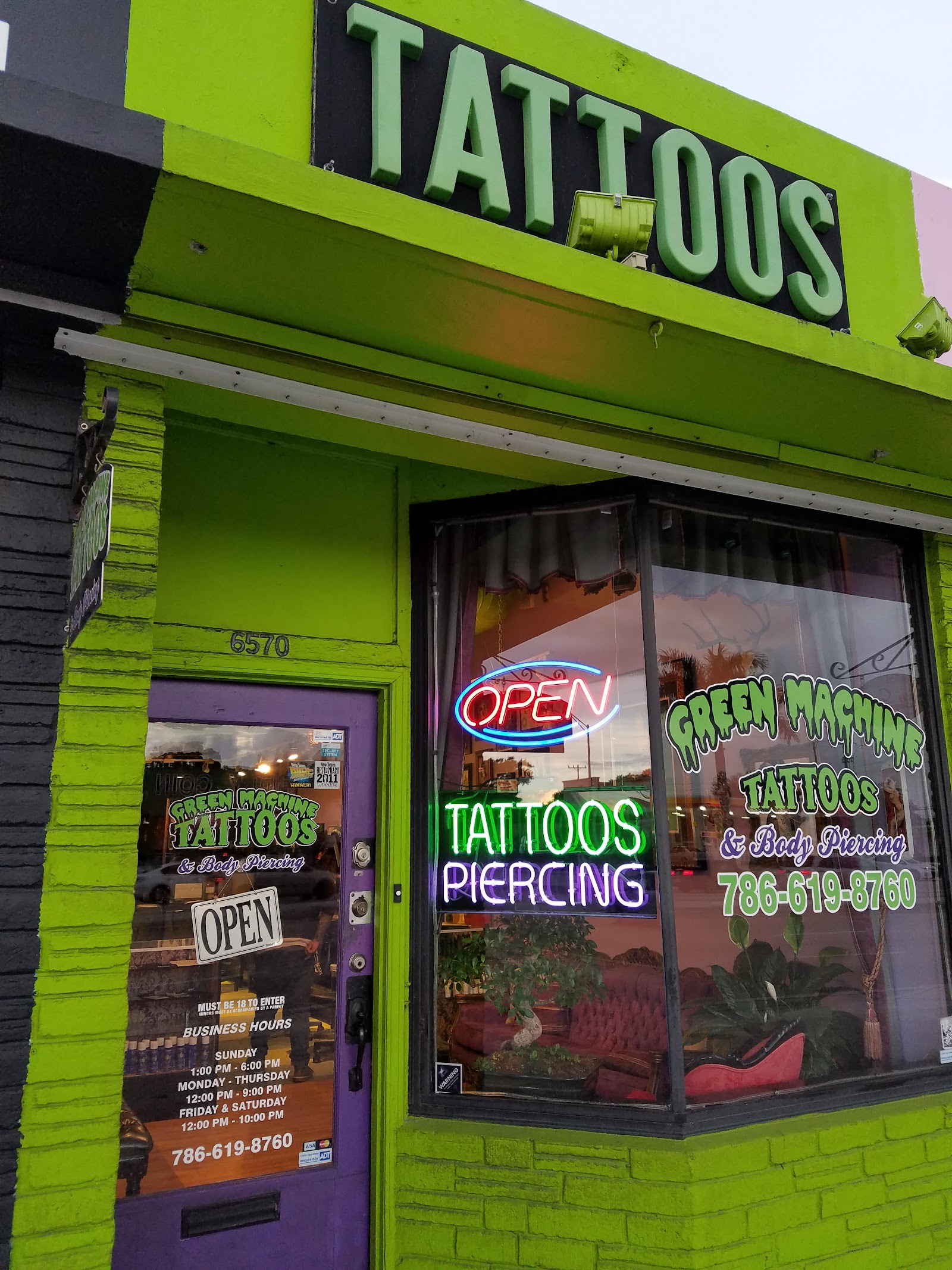 Green Machine Tattoos & Body Piercing tattoo work — photo 3