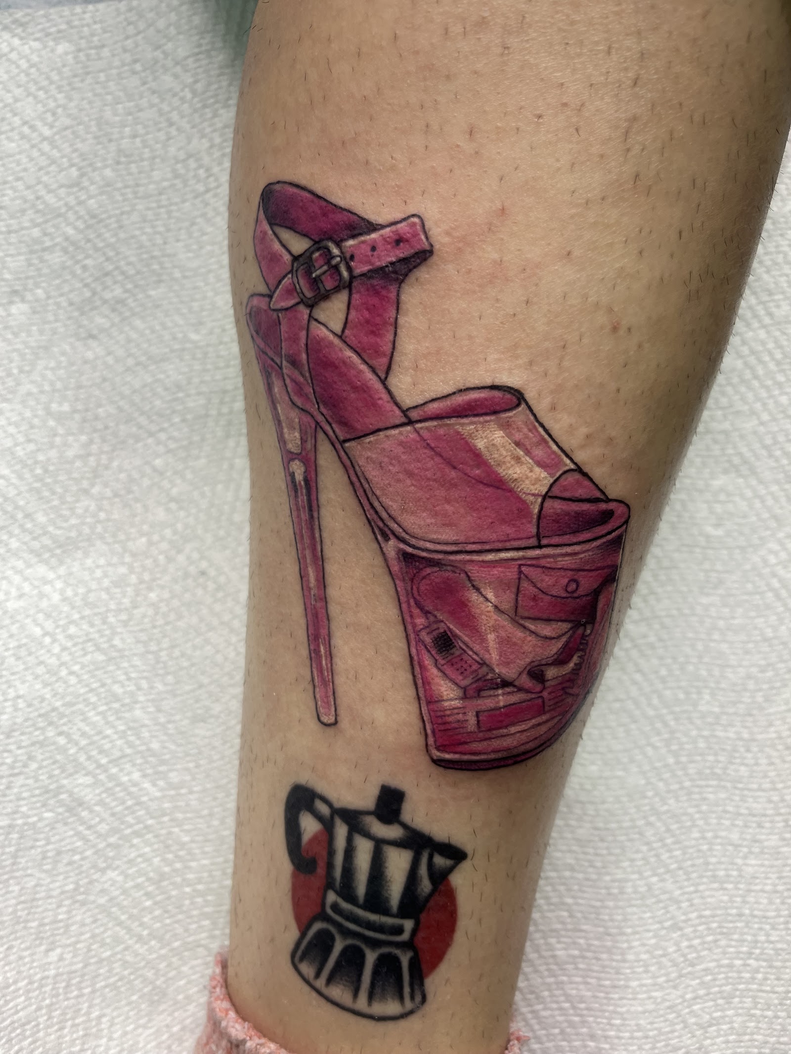 Pink Widow Tattoo tattoo work — photo 3