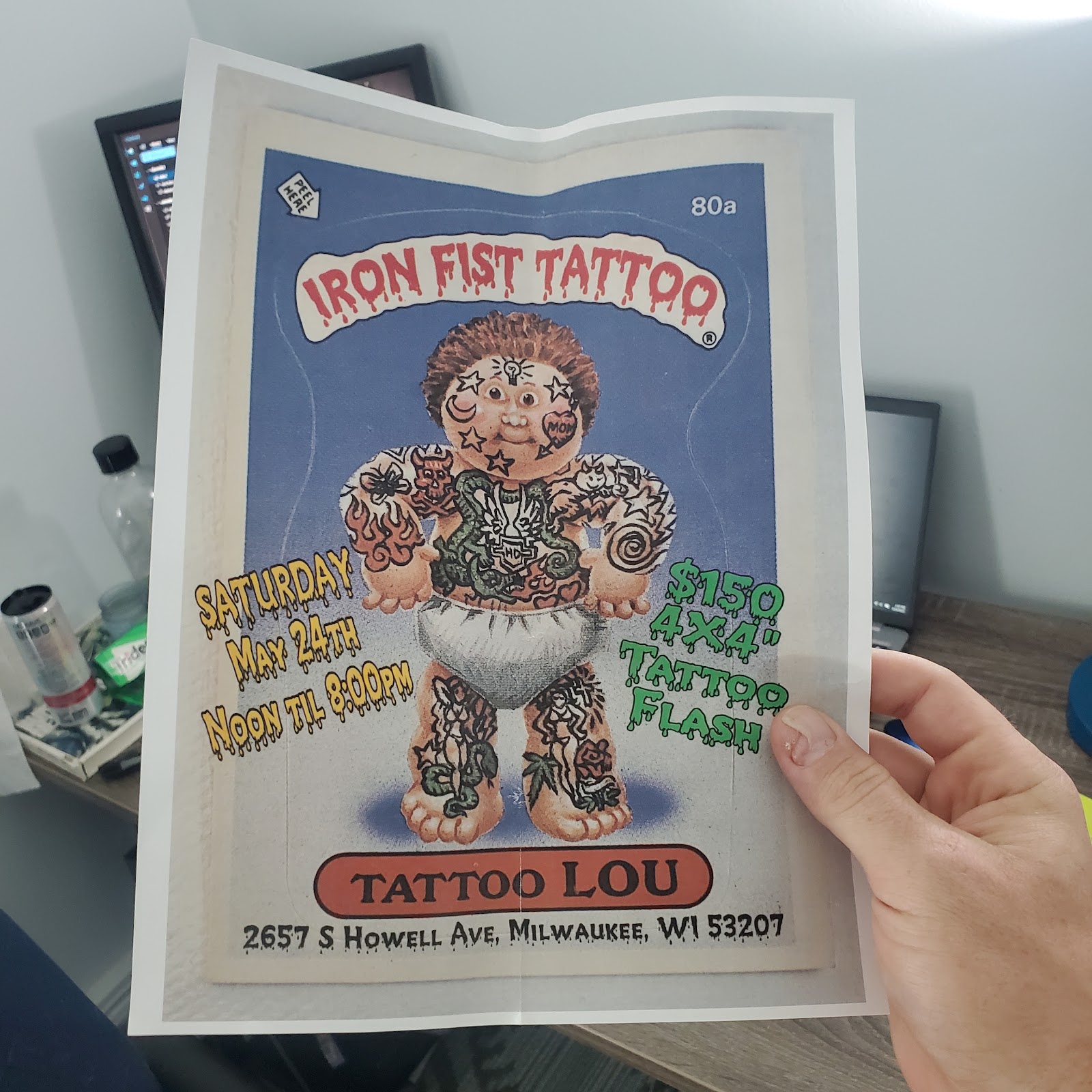 Iron Fist Tattoo tattoo work — photo 3