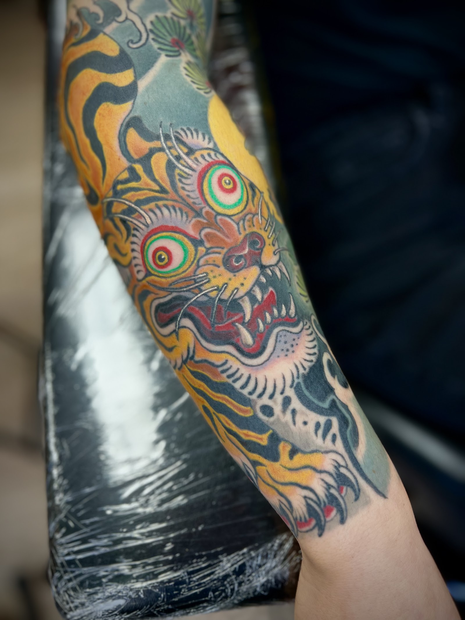 Emerald Eye Tattoo tattoo work — photo 3