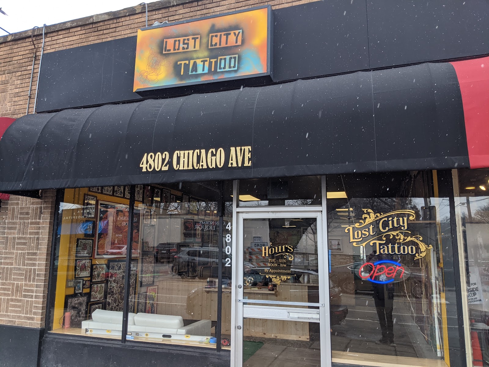 Lost City Tattoo tattoo parlor in Minneapolis, MN