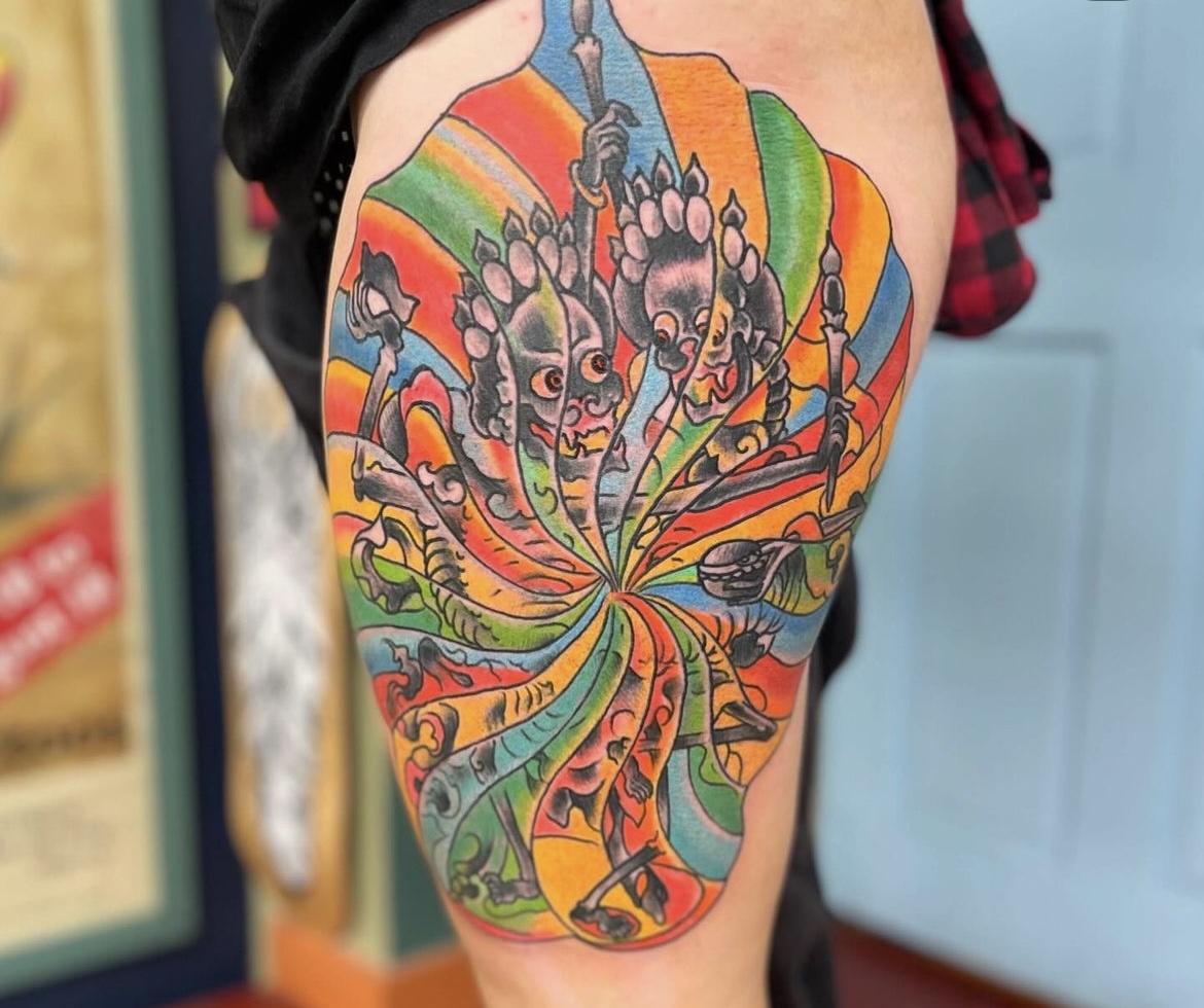 Adventure Tattoo tattoo work — photo 2