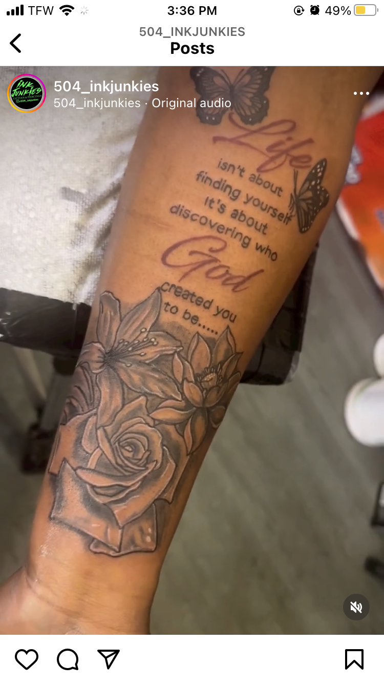 NOLA Art Co tattoo work — photo 2
