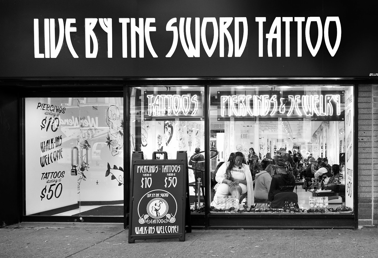 Live By The Sword Tattoo - Union Square — tattoo studio in New York