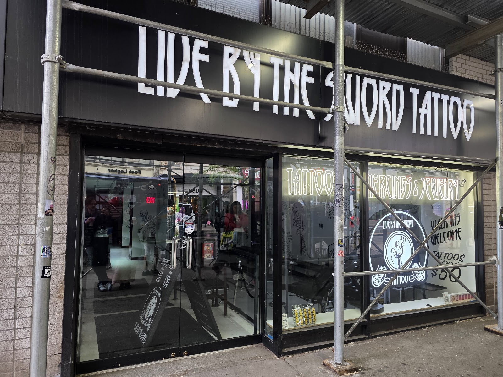 Live By The Sword Tattoo - Union Square tattoo work — photo 2