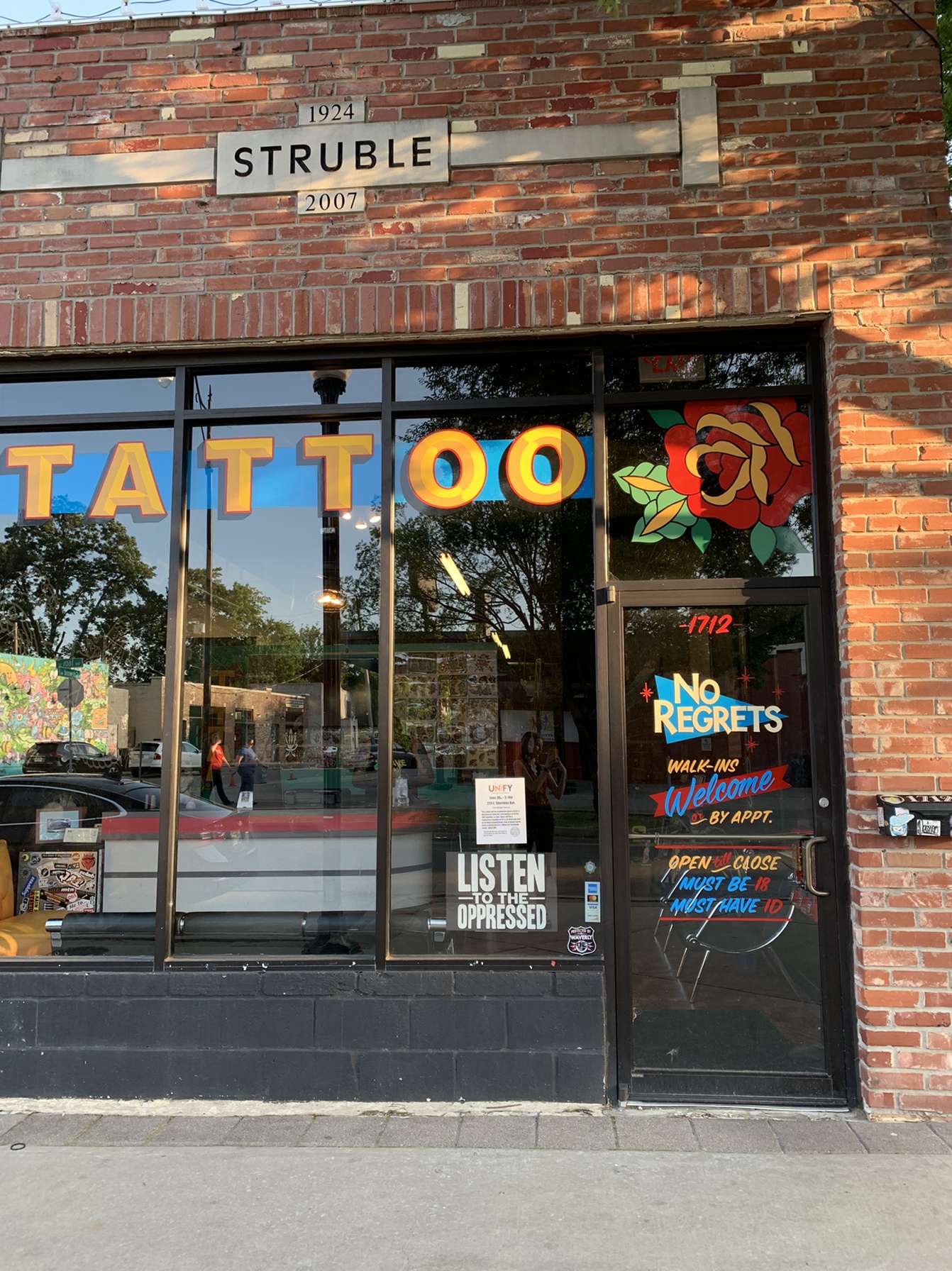 No Regrets Tattoo tattoo work — photo 2
