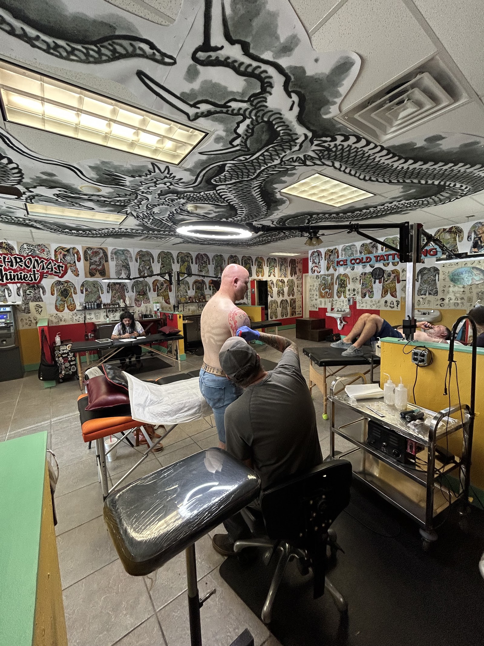 Chrome Dragon Tattoo tattoo work — photo 2