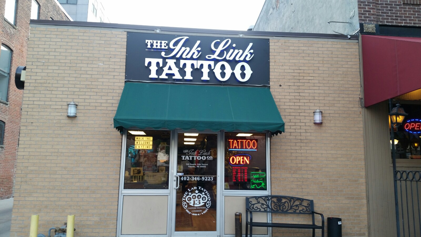 The Ink Link Tattoo Co. — tattoo studio near Council Bluffs