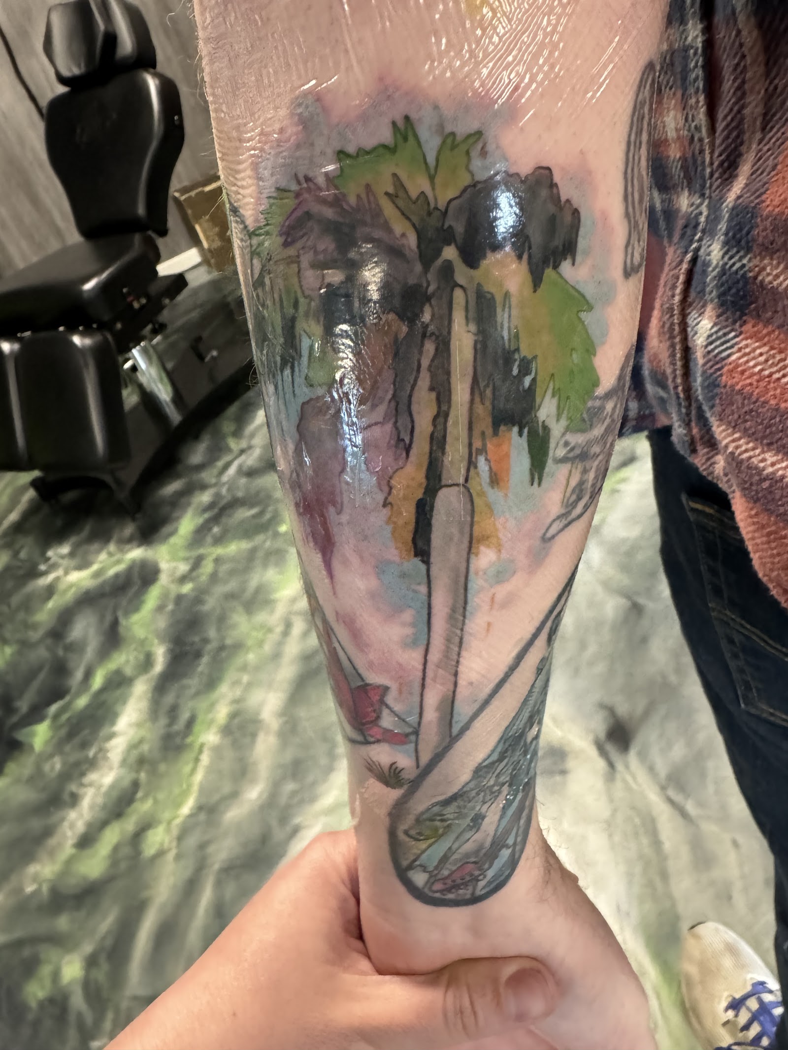 Green Fox Tattoo tattoo work — photo 2