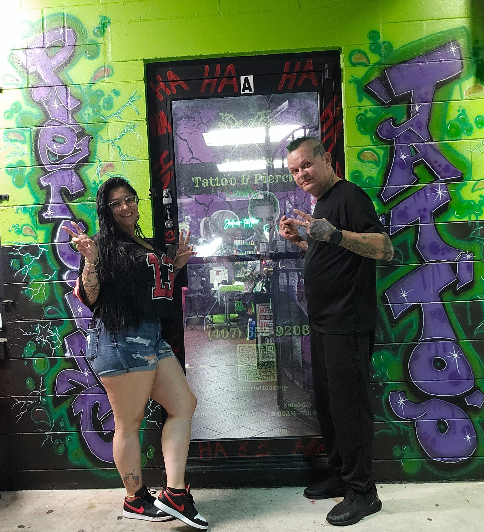 Joker Tattoo Shop tattoo work — photo 3