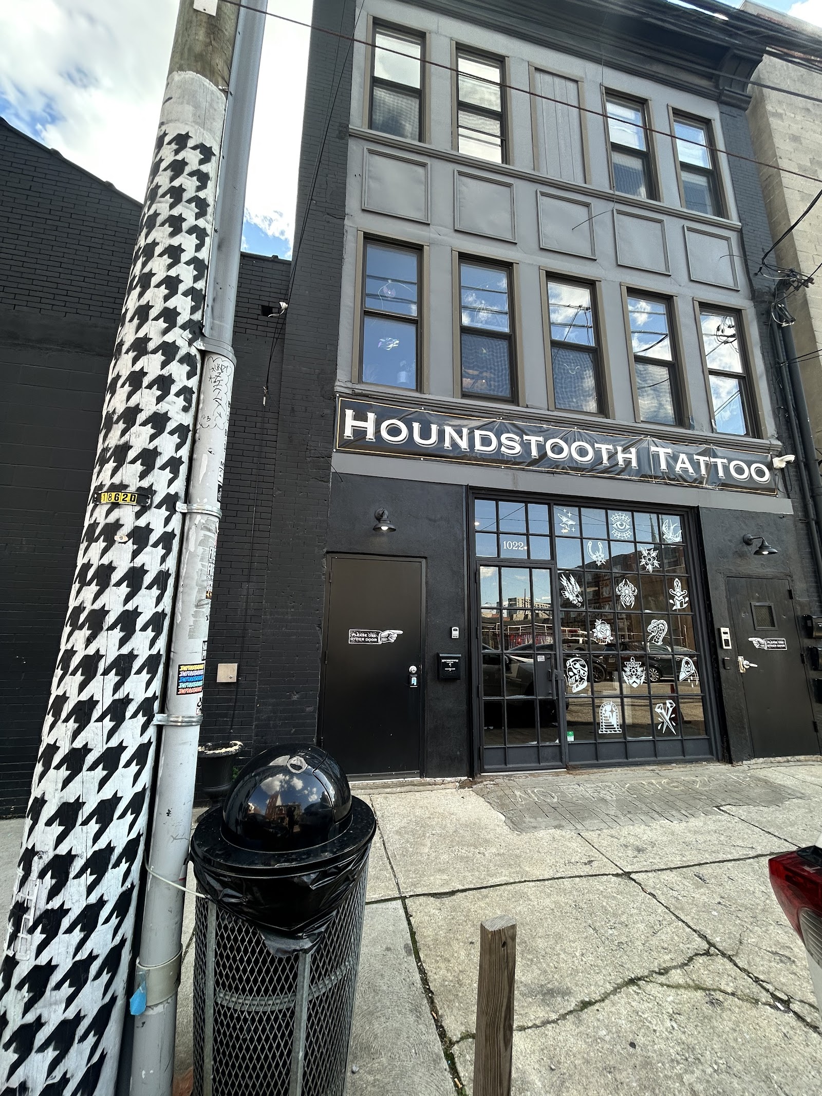 Houndstooth Tattoo tattoo work — photo 2