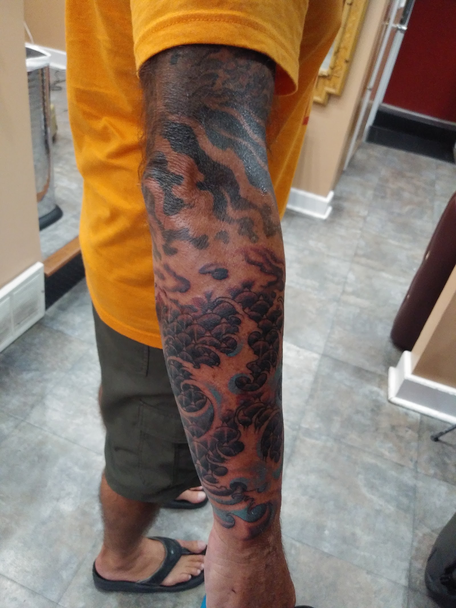 No Ka Oi Tiki Tattoo tattoo work — photo 2