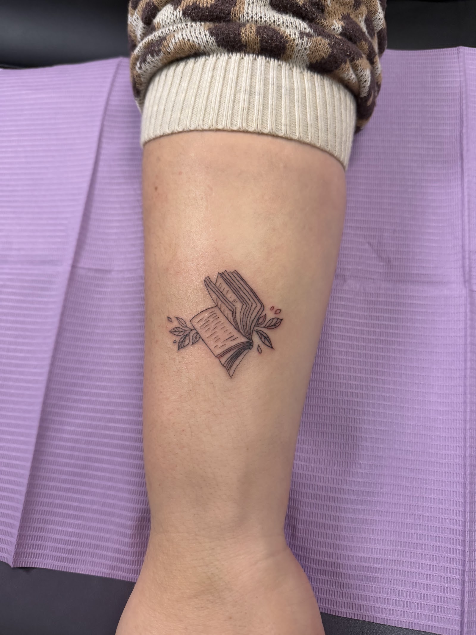 Single Needle Tattoos @ Inked & Bound tattoo work — photo 3