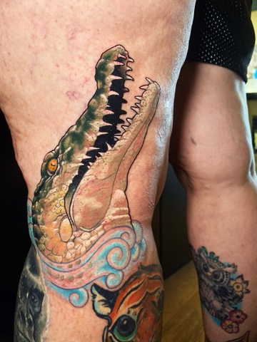 Blind Tiger Tattoo tattoo work — photo 2