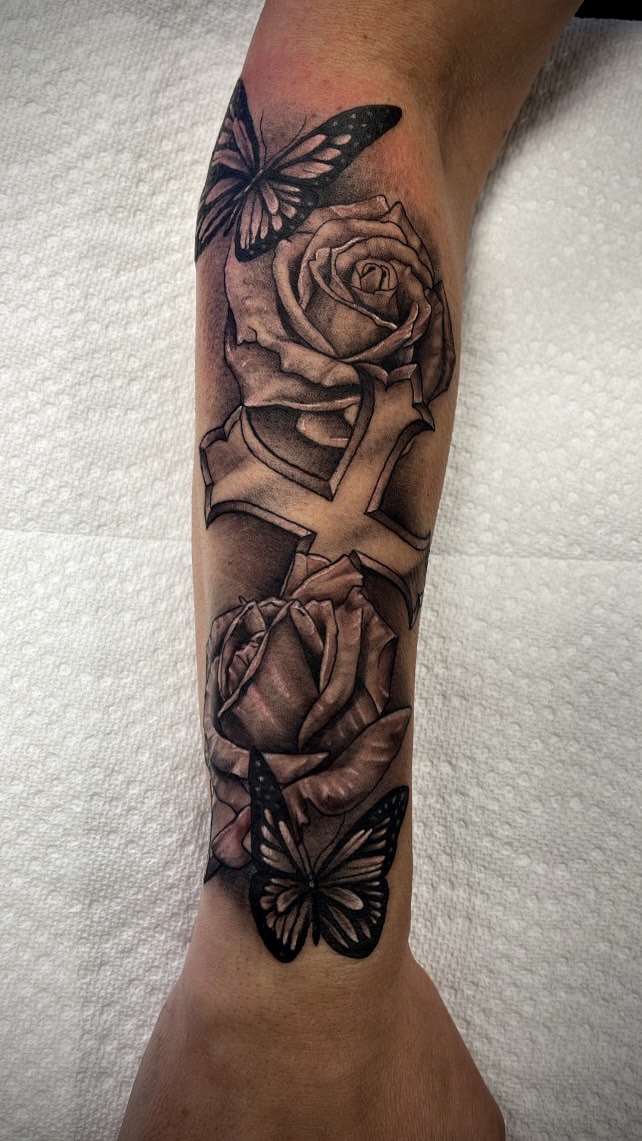 Half Moon Tattoo tattoo work — photo 2