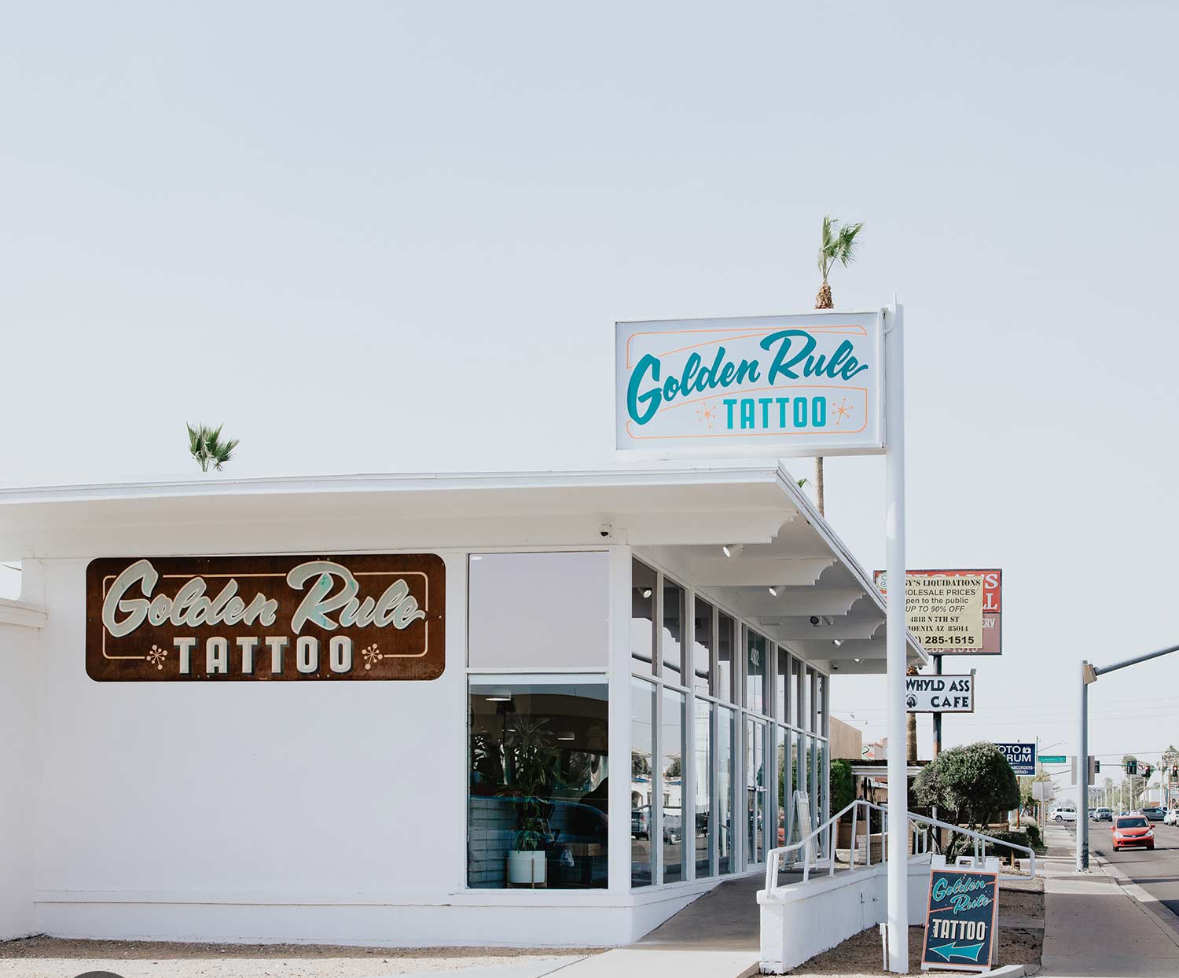 Golden Rule Tattoo Camelback tattoo work — photo 2