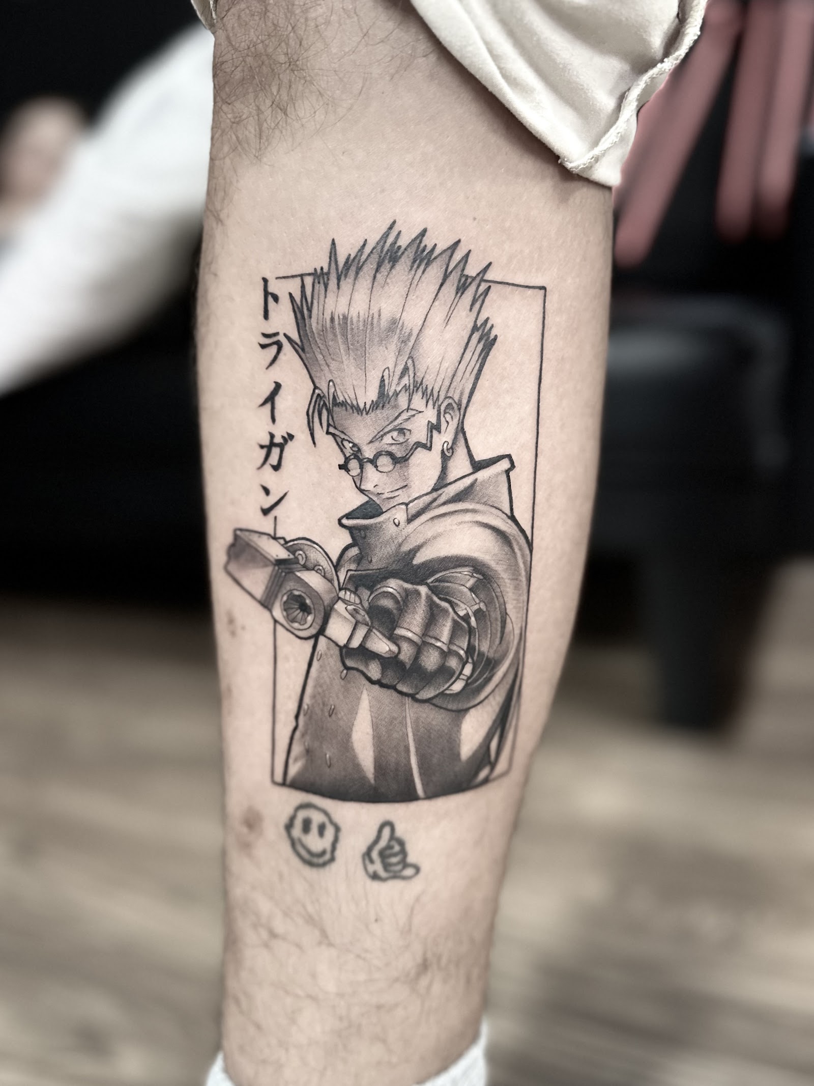 The Double Blade Project Tattoo tattoo work — photo 2