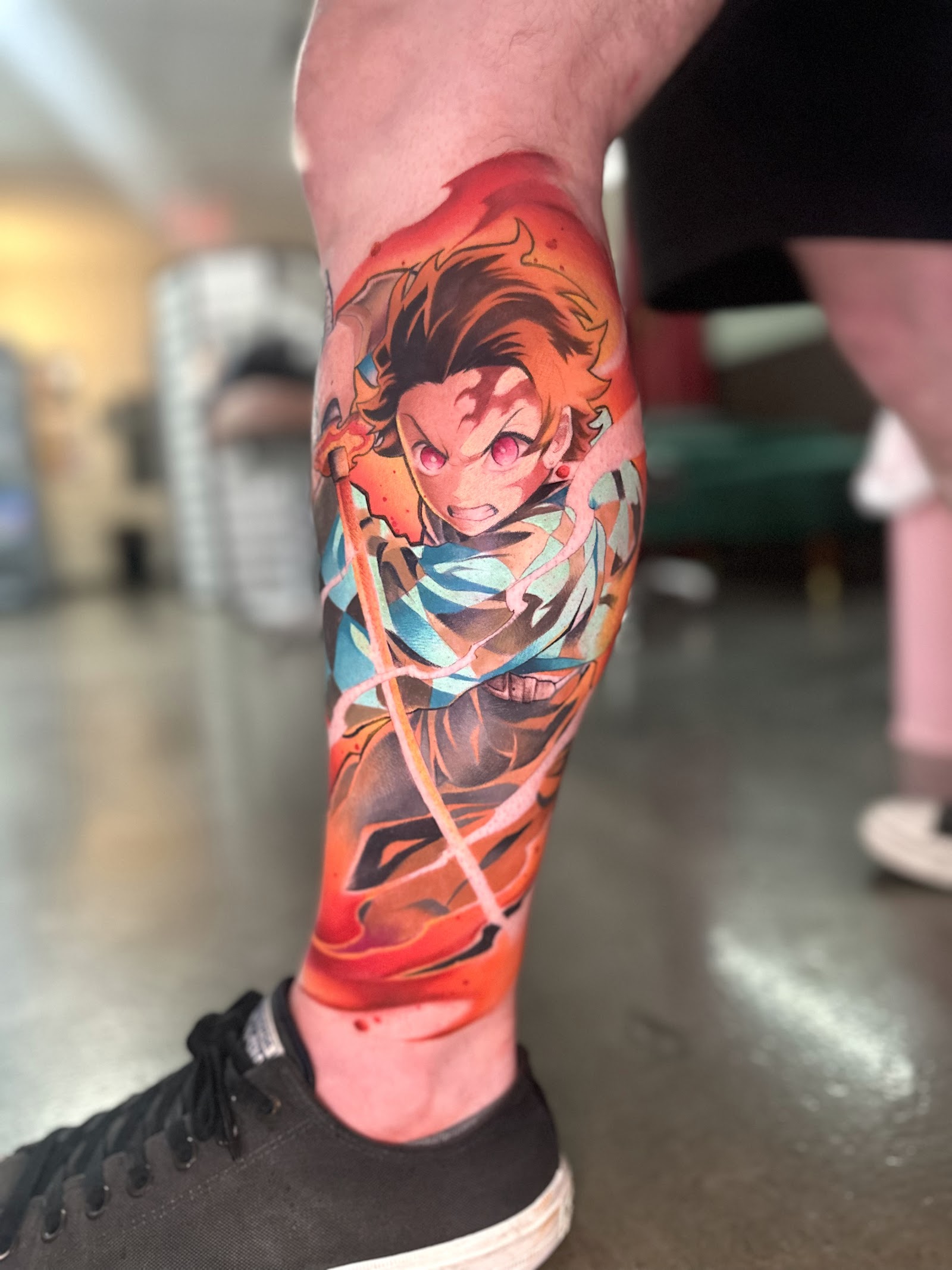 The Double Blade Project Tattoo tattoo work — photo 3