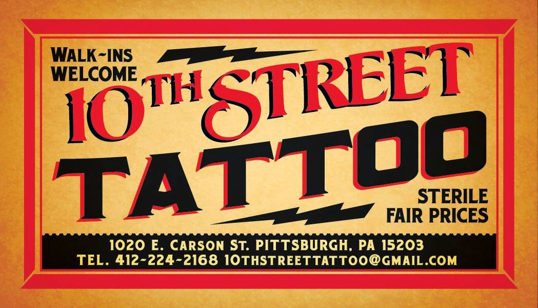 10th Street Tattoo — tattoo studio in Pittsburgh