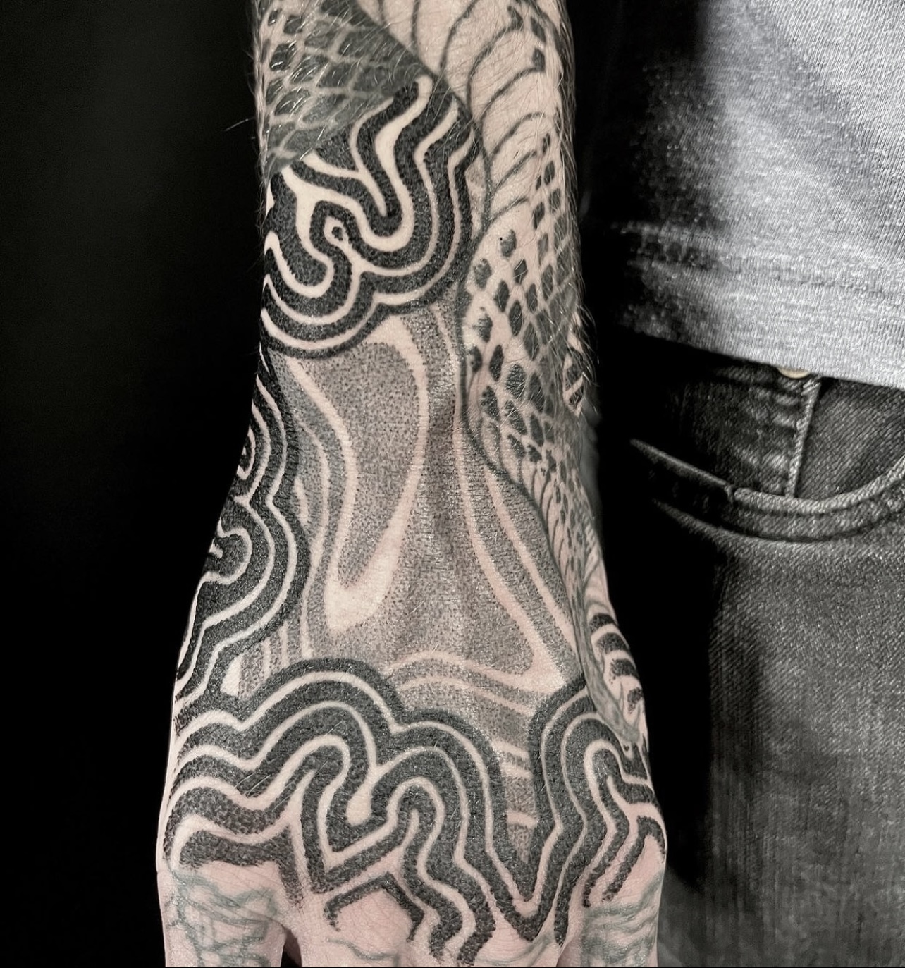 Dark Matter Tattoo Collective tattoo work — photo 2