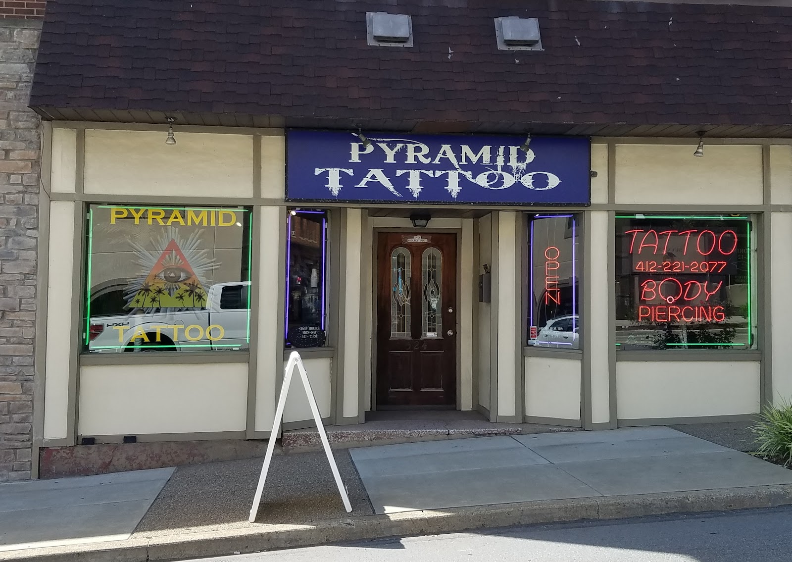 Pyramid Tattoo tattoo work — photo 3