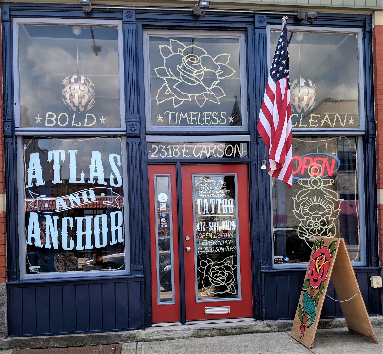 Atlas and Anchor Tattoo tattoo parlor in Pittsburgh, PA